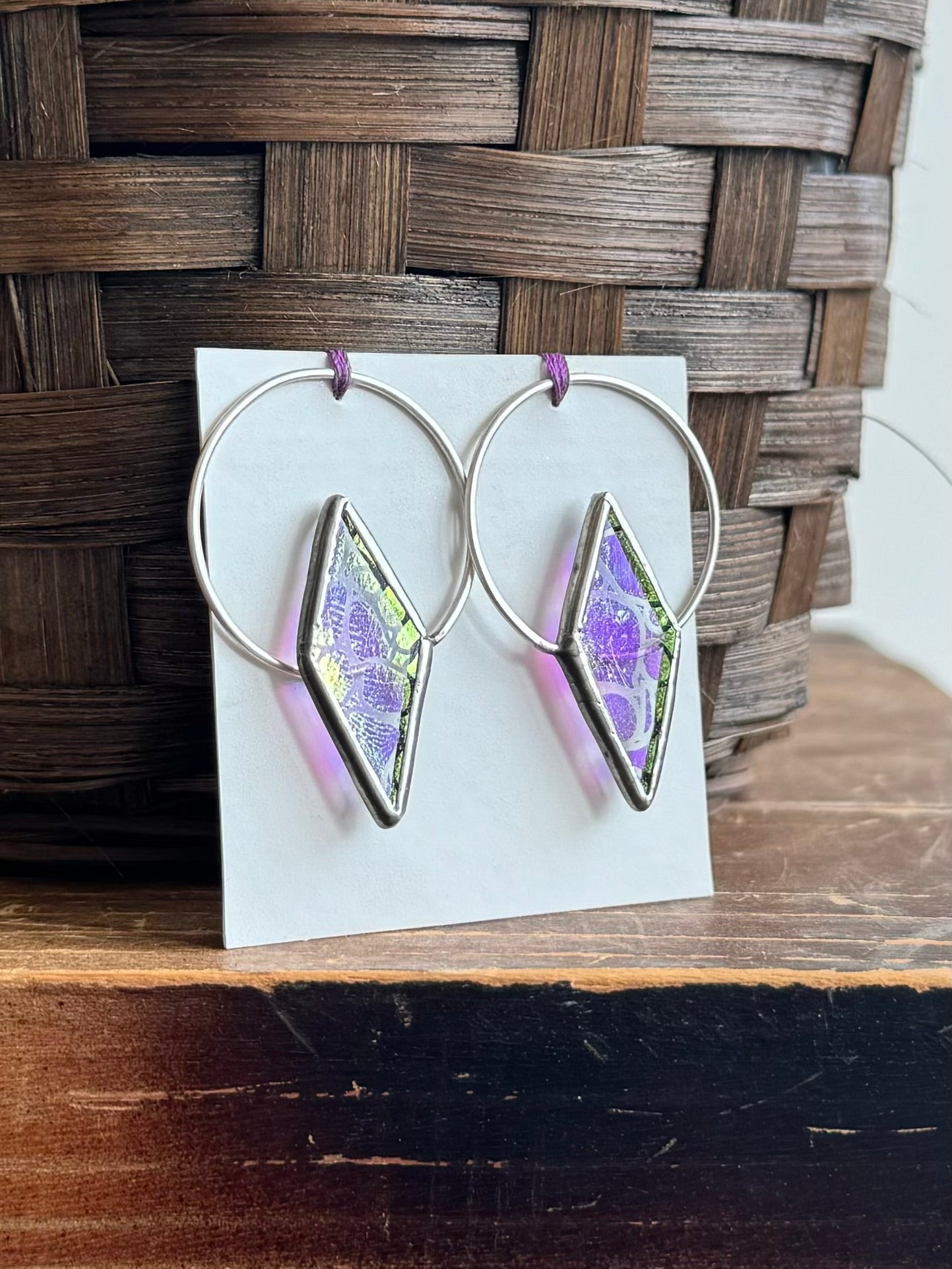 Mini Diamond Hoops