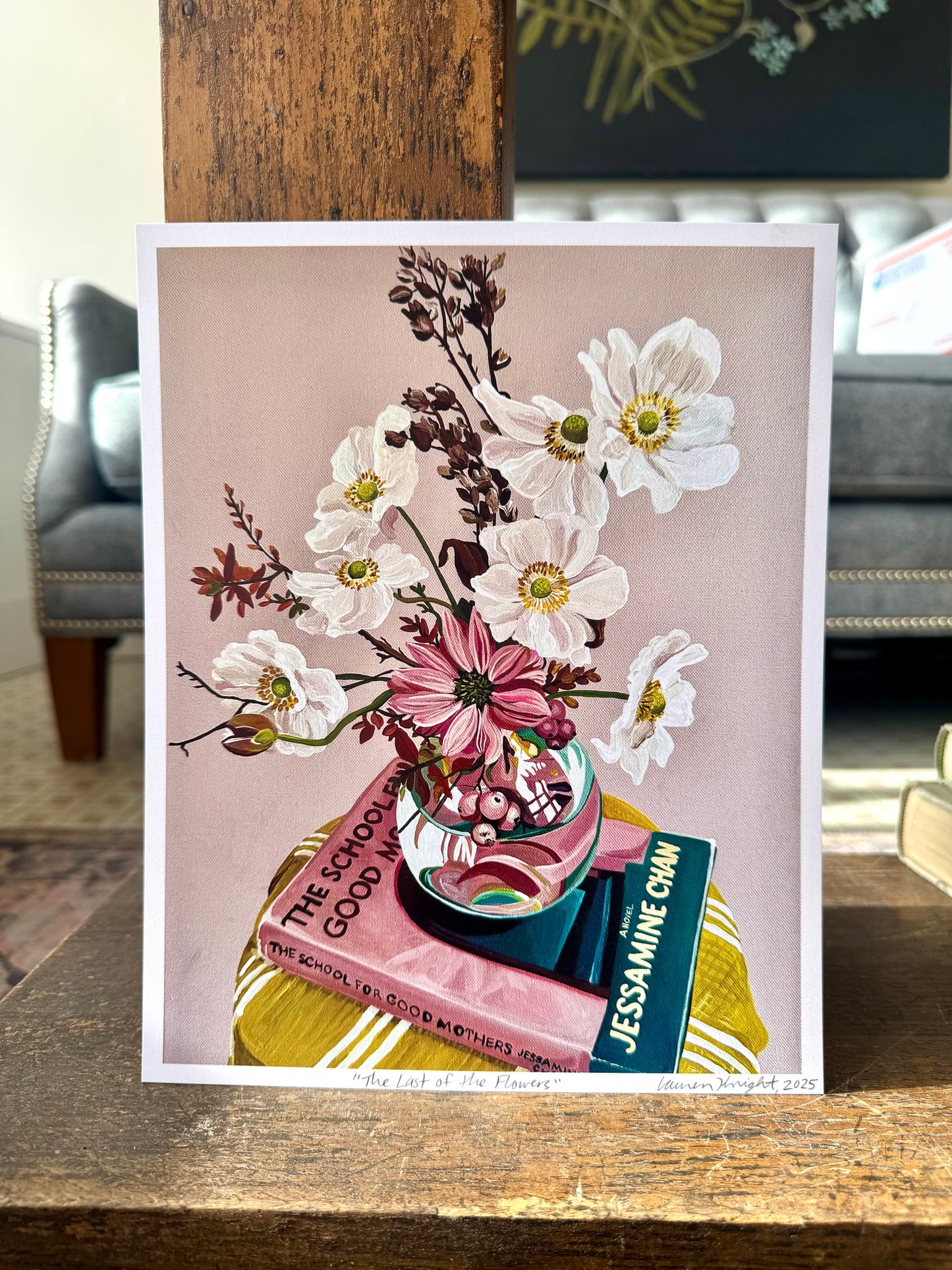 "The Last of the Flowers" - Print