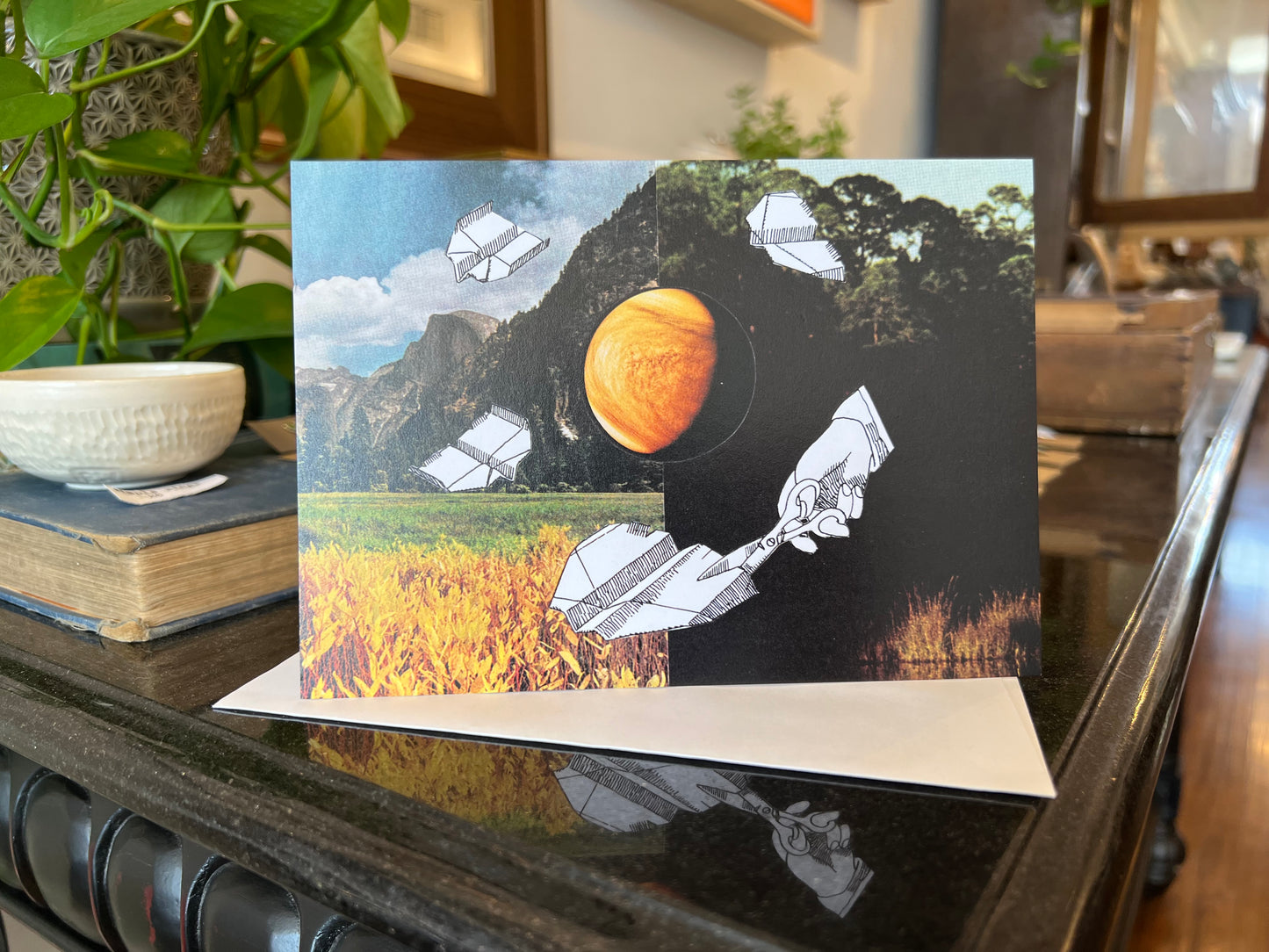 Jupite's Brew Greeting Card