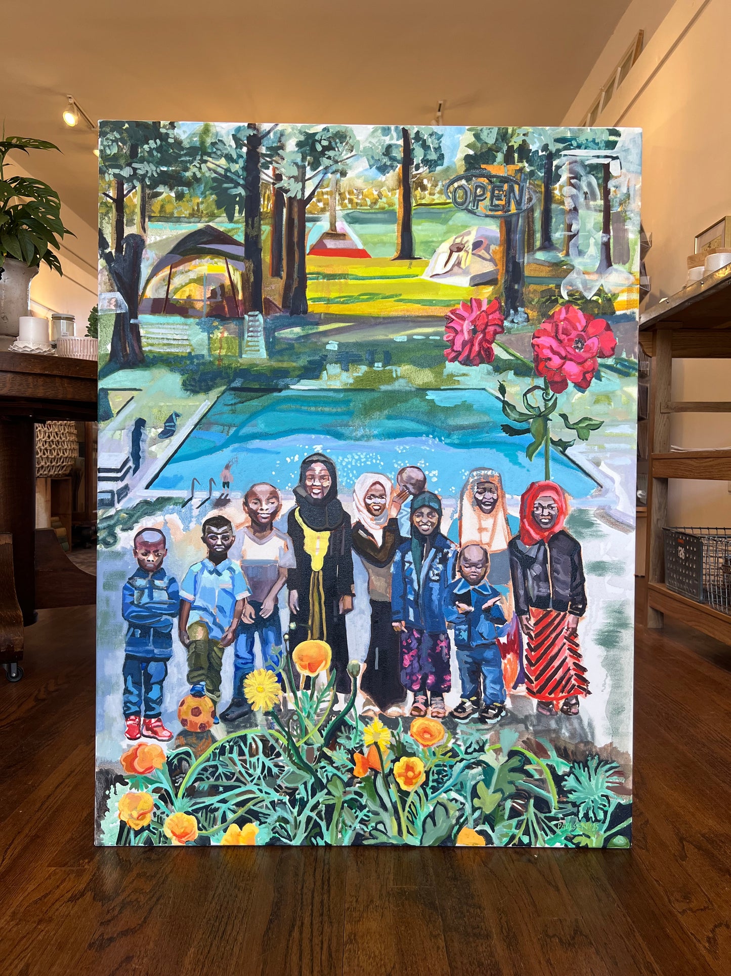 "Strangers in a Strange Land/Wish You were Here" - Original Work