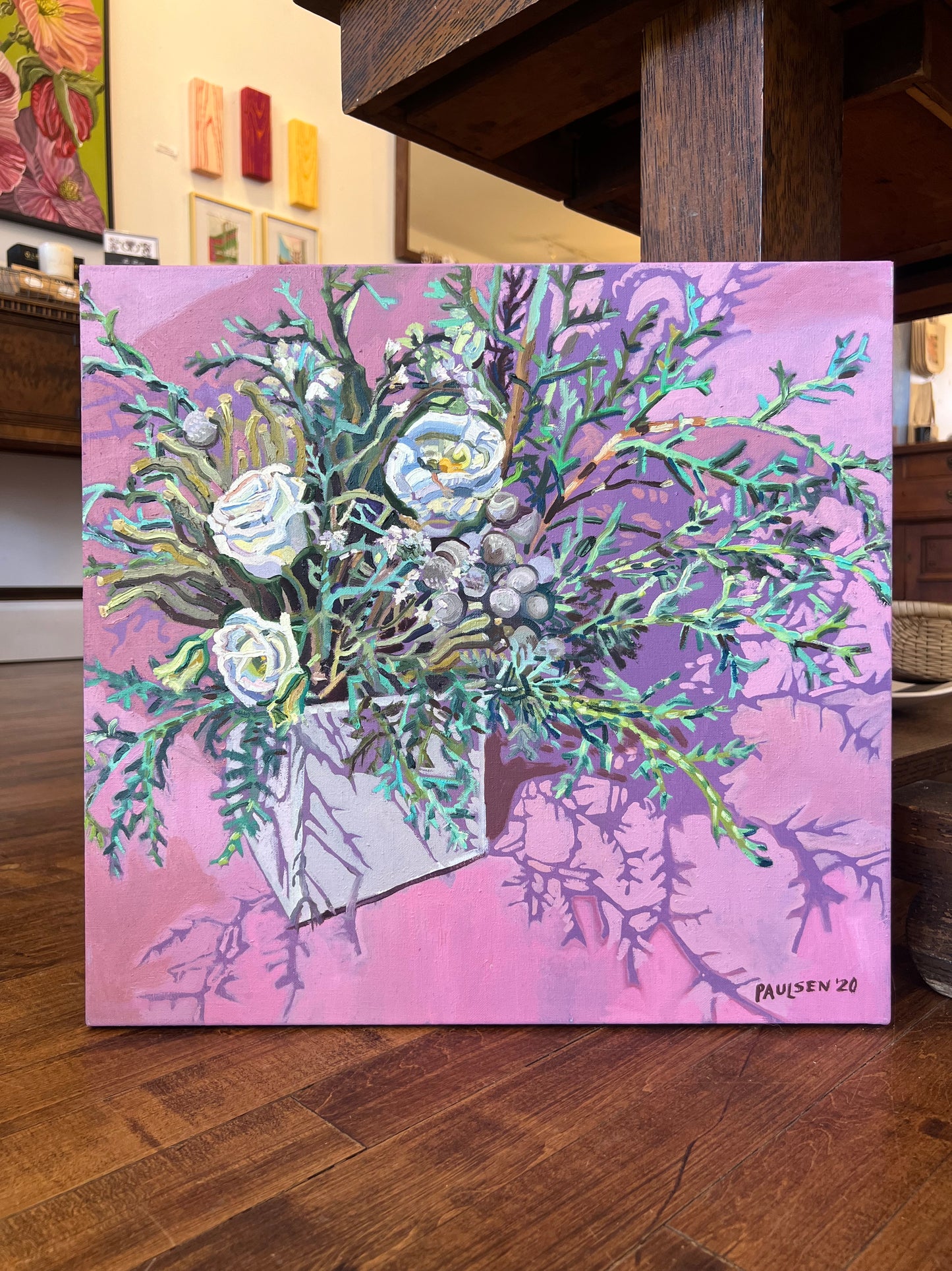 "Winter Floral Arrangement" - Original Work