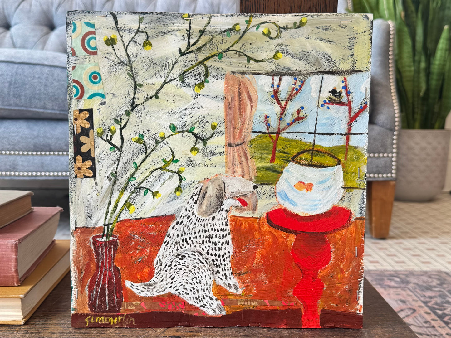 "Dog and Fishbowl" - Original Work