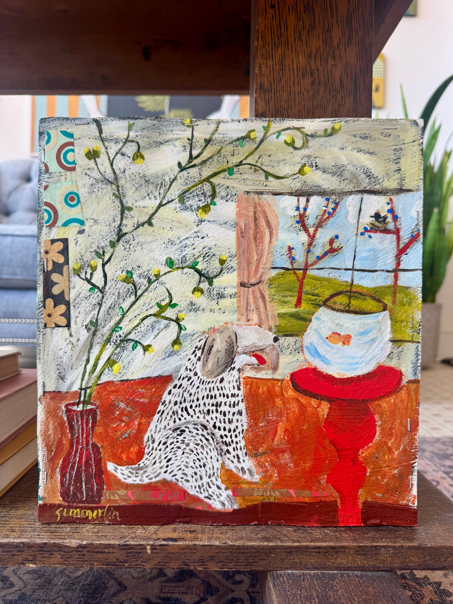 "Dog and Fishbowl" - Original Work