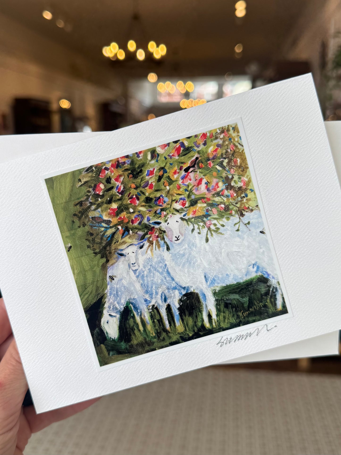 "Sheep" Greeting Card