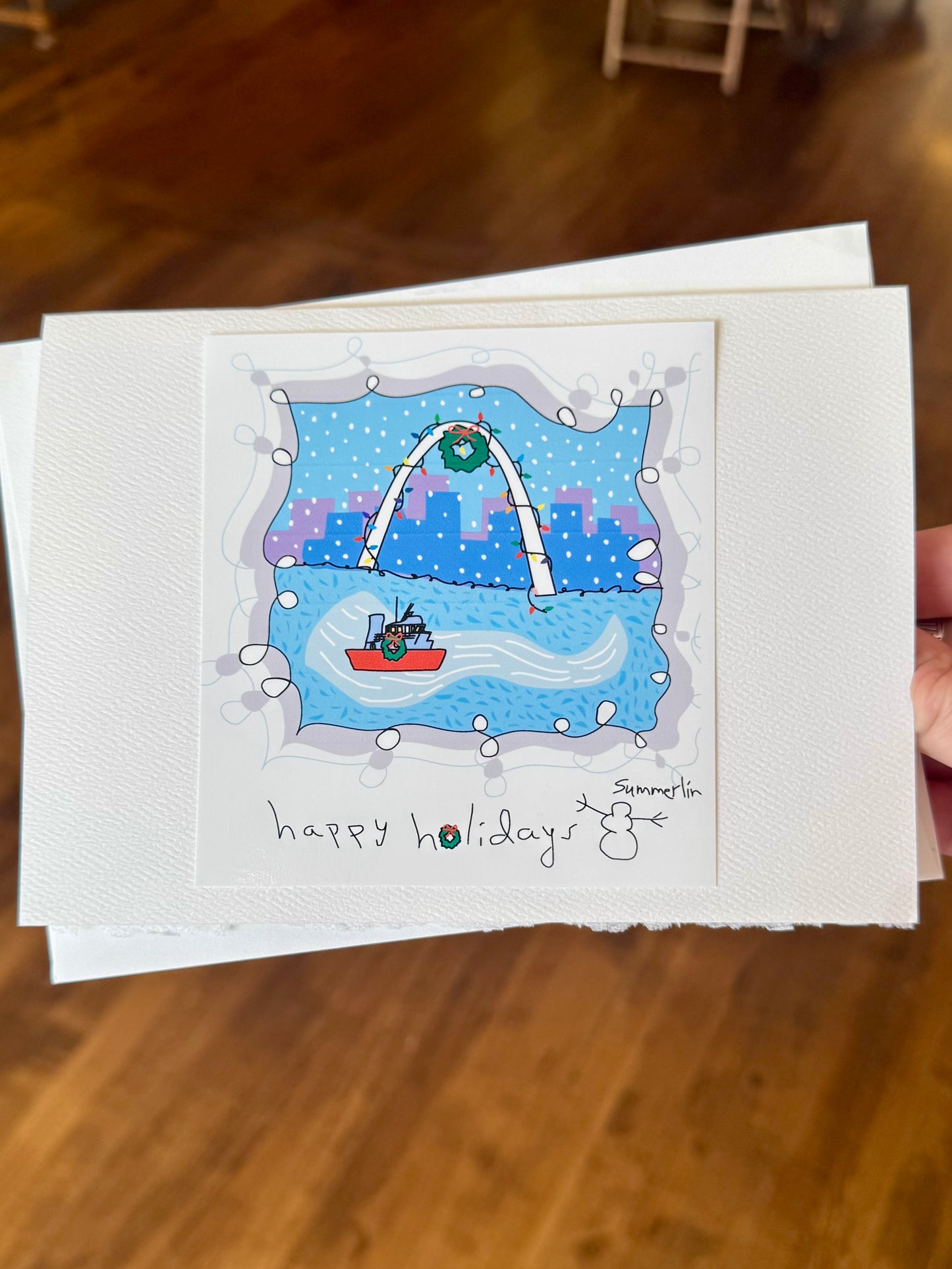 Happy Holidays Greeting Card