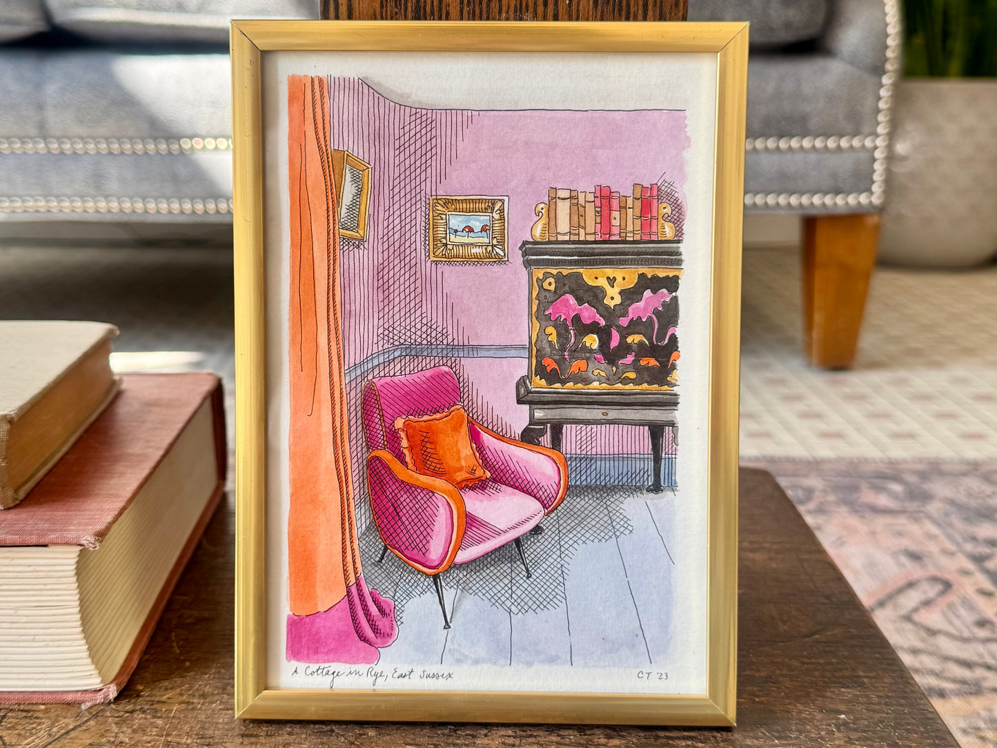 "Cottage in Rye" - Original Work