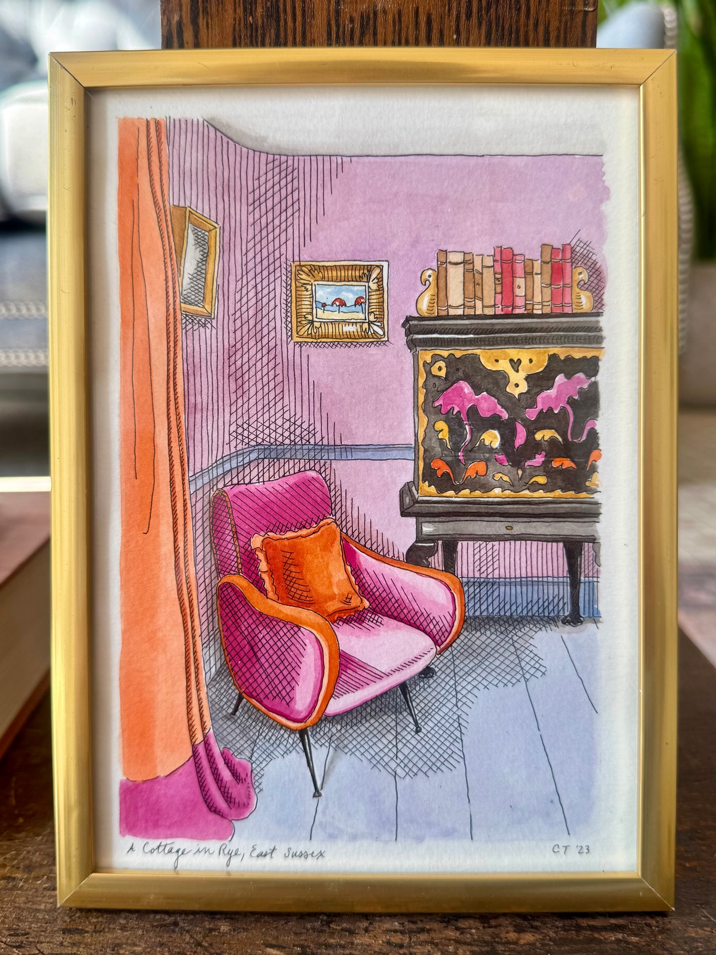 "Cottage in Rye" - Original Work