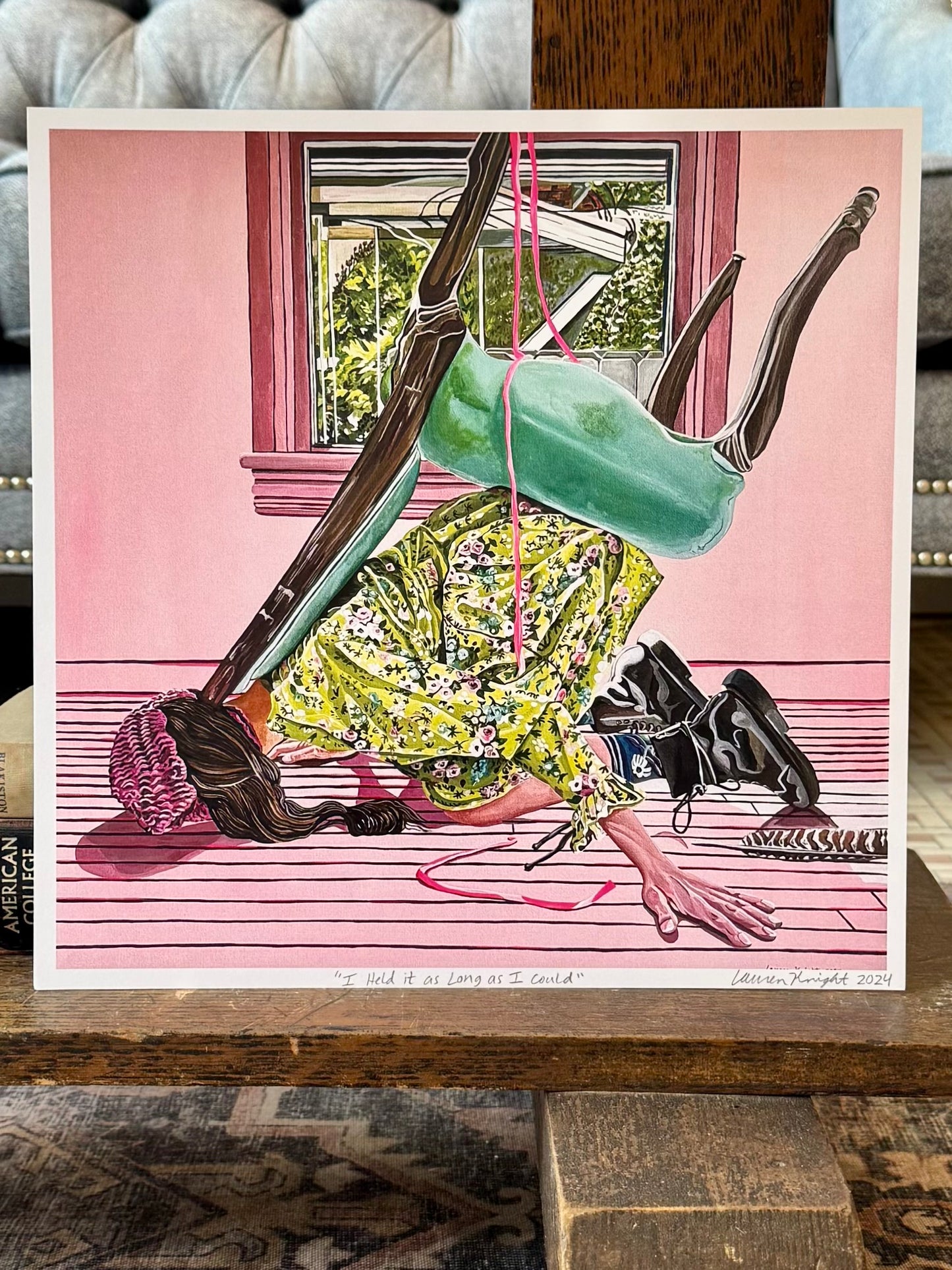 "I Held It As Long As I Could" - Print