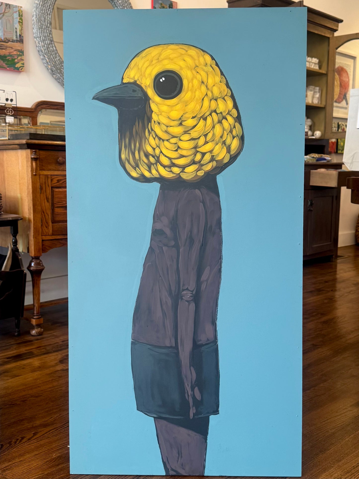"Probably Warblers" Diptych - Original Work