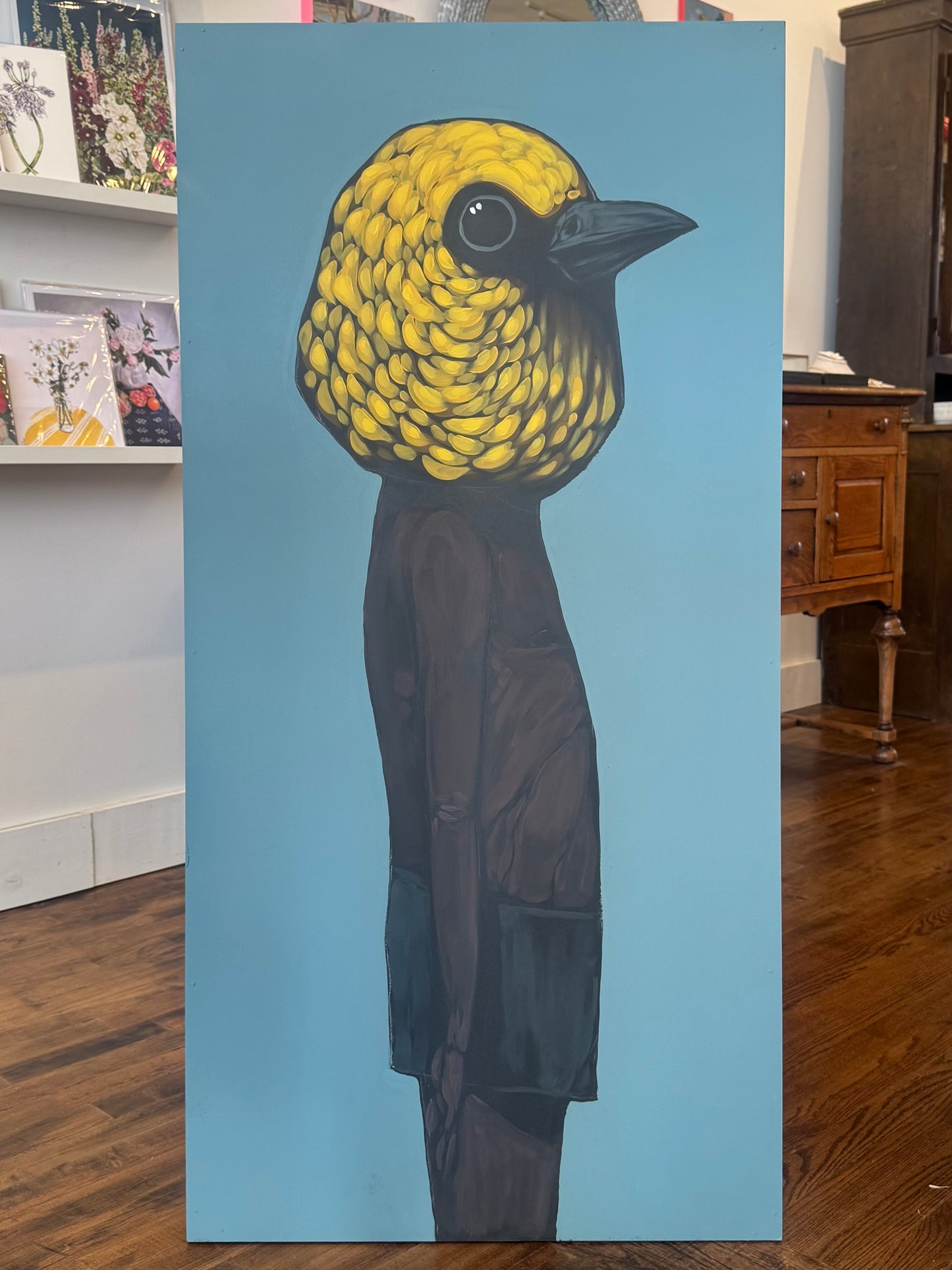 "Probably Warblers" Diptych - Original Work