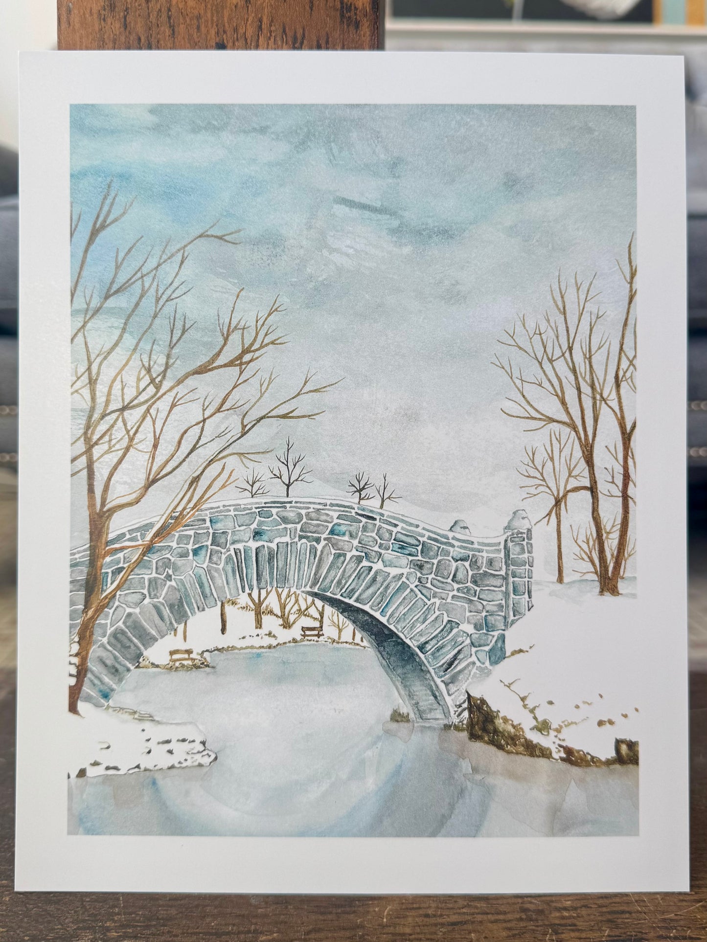 "Snow Bridge" - Print