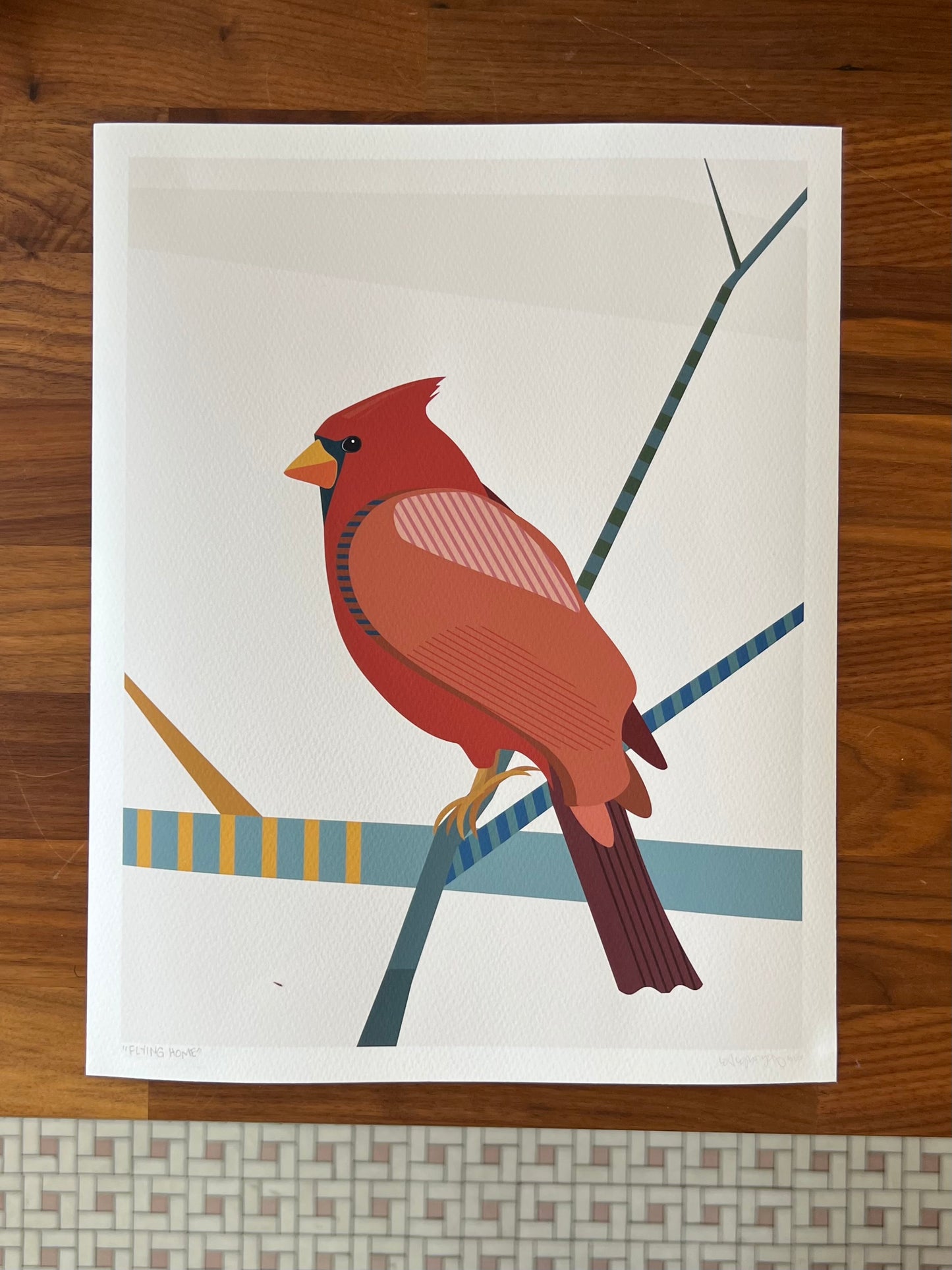 "Flying Home" - Print
