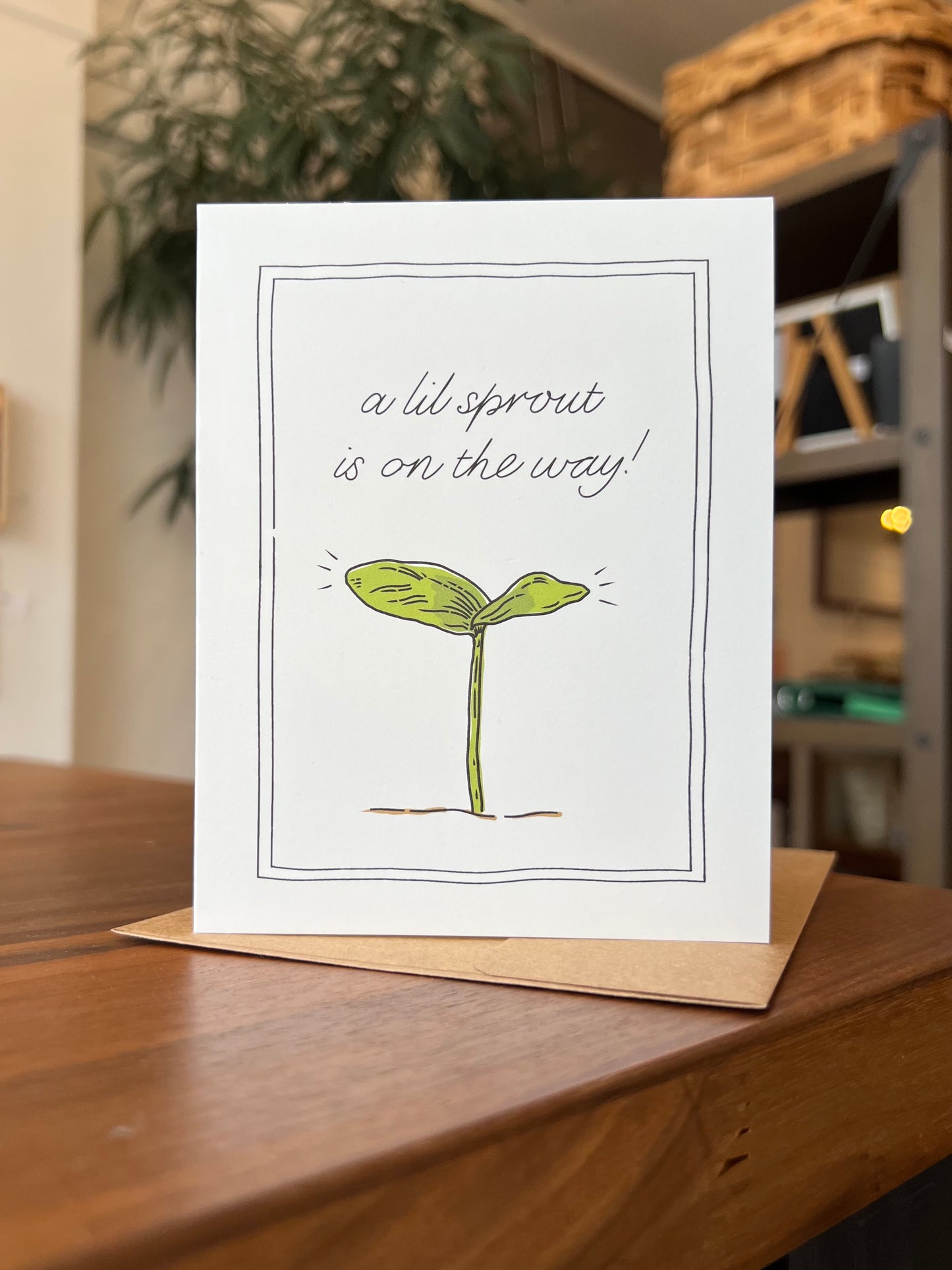 Lil Sprout Greeting Card