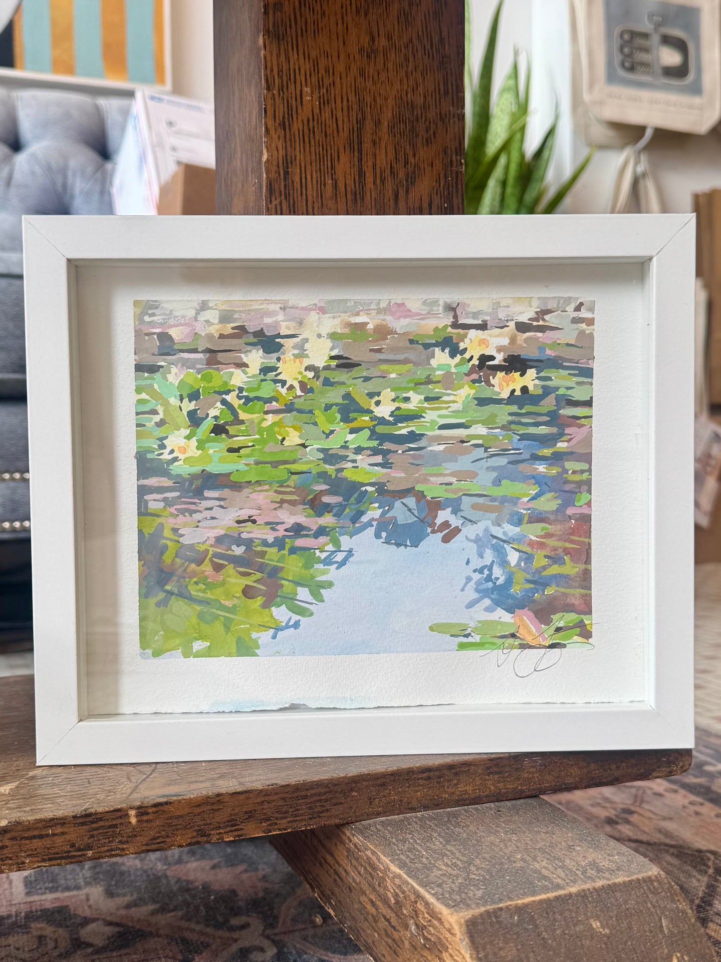 "Water Lilies in Tower Grove Park" - Original Work