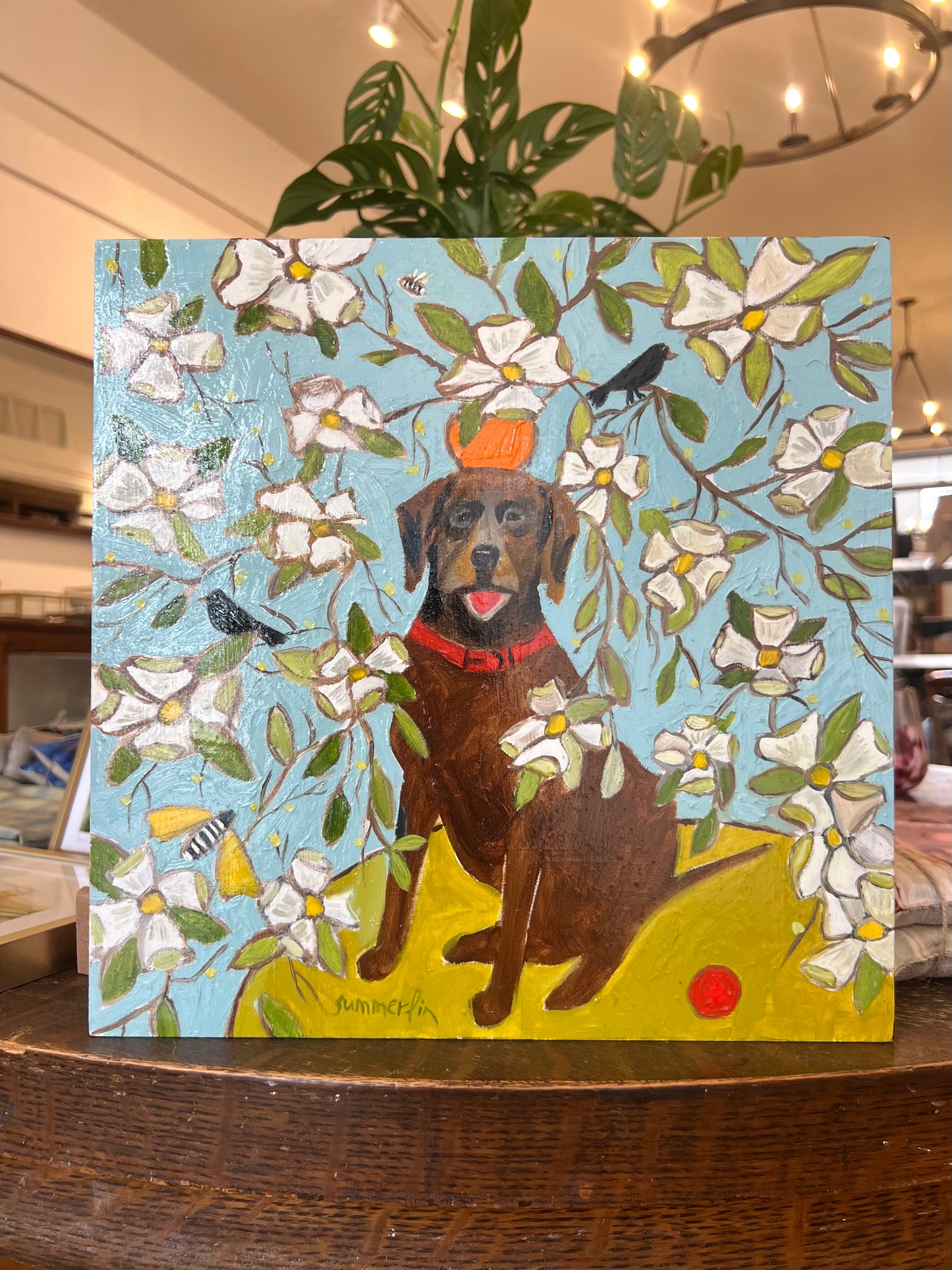 "Saturday with a Red Ball" - Original Work