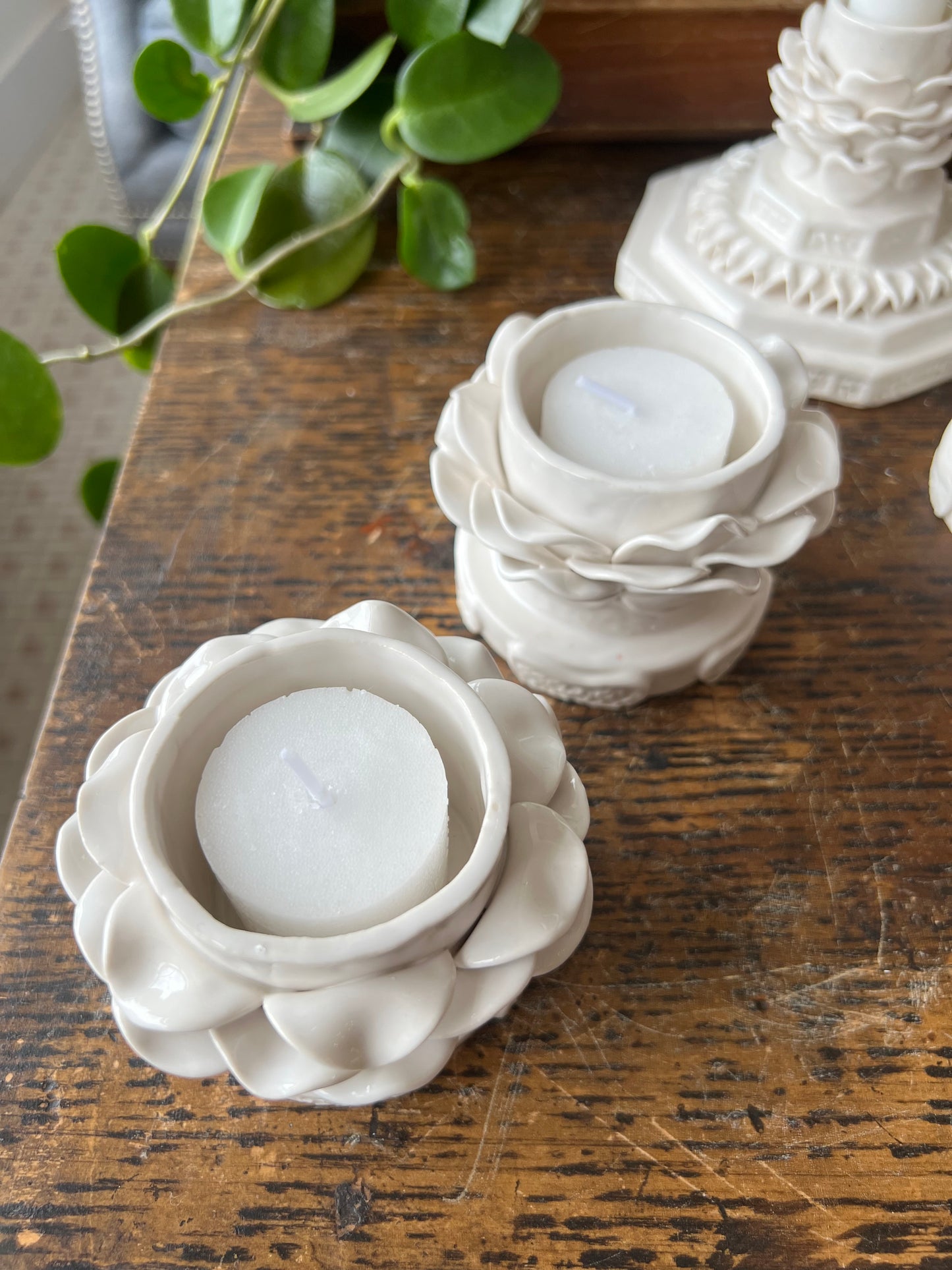 The Lady Votive Candle Holder