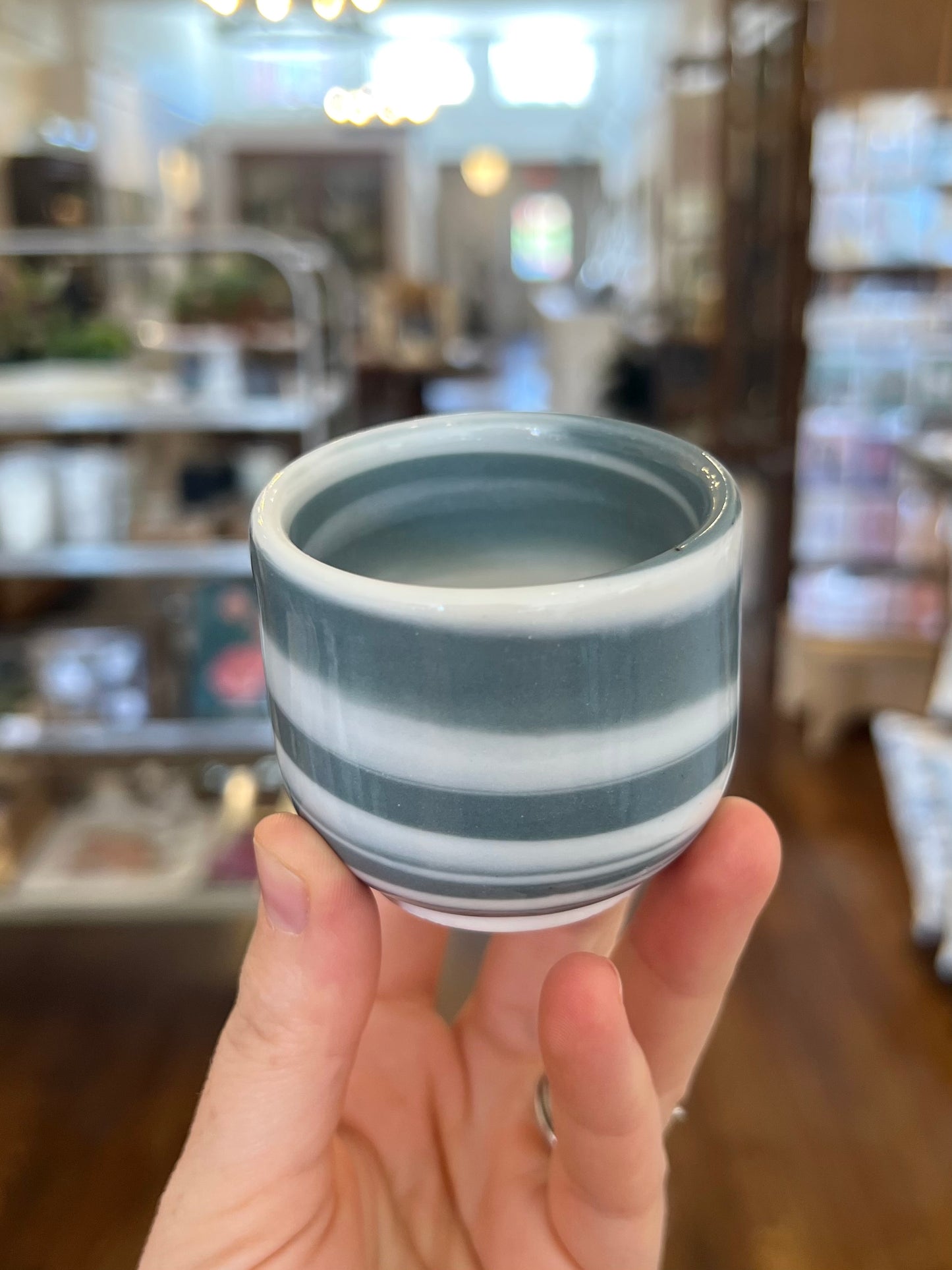 Marbled Espresso Cup - Slate
