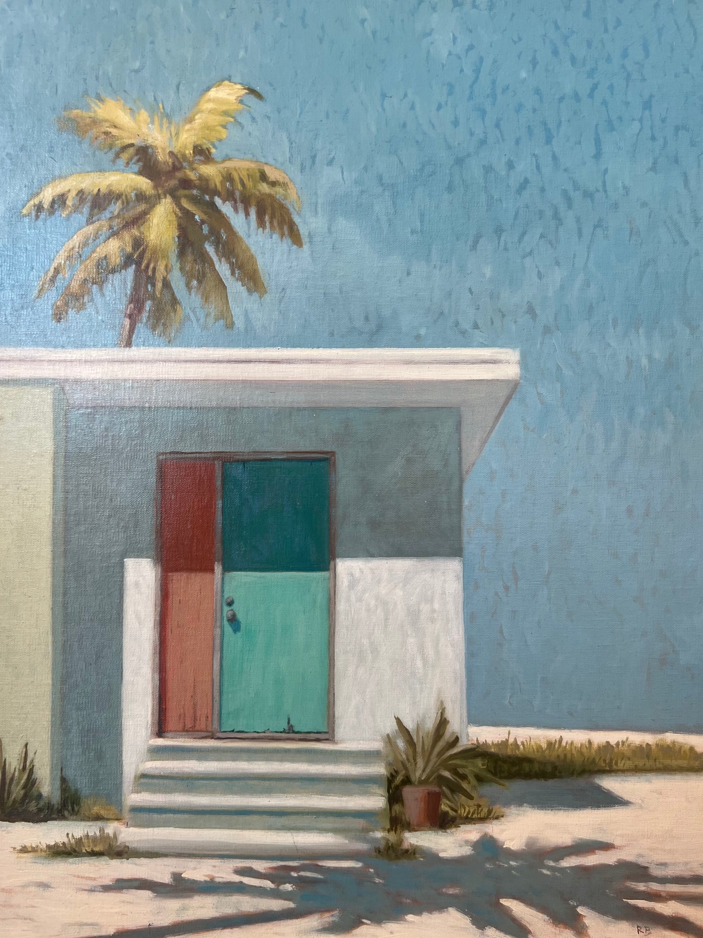 "Turquoise Threshold #22" - Original Work