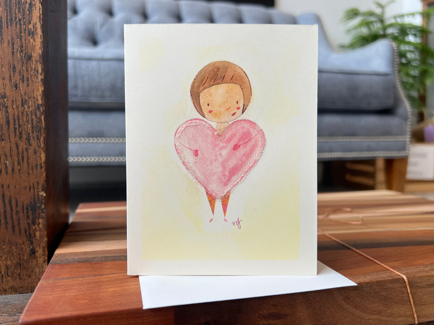 My Heart Greeting Card