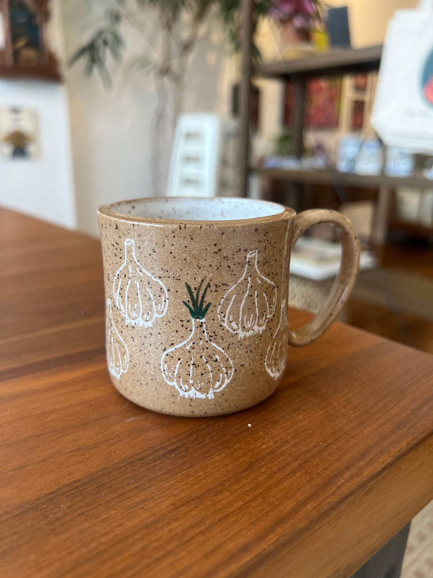 Garlic Espresso Mug - White