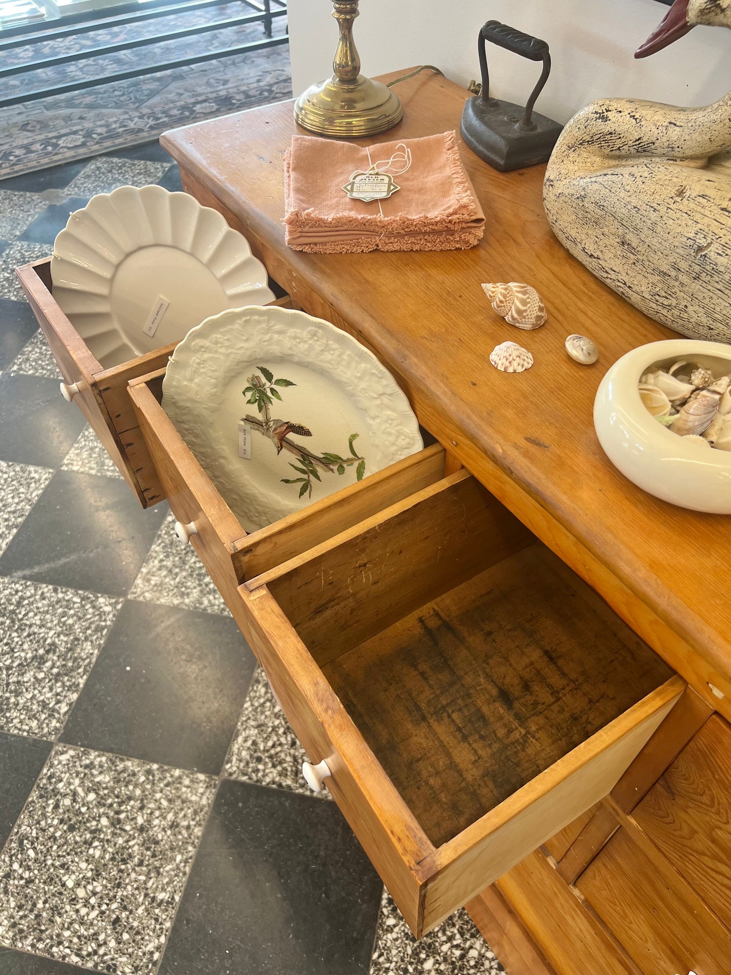 12 Drawer Vintage Cabinet
