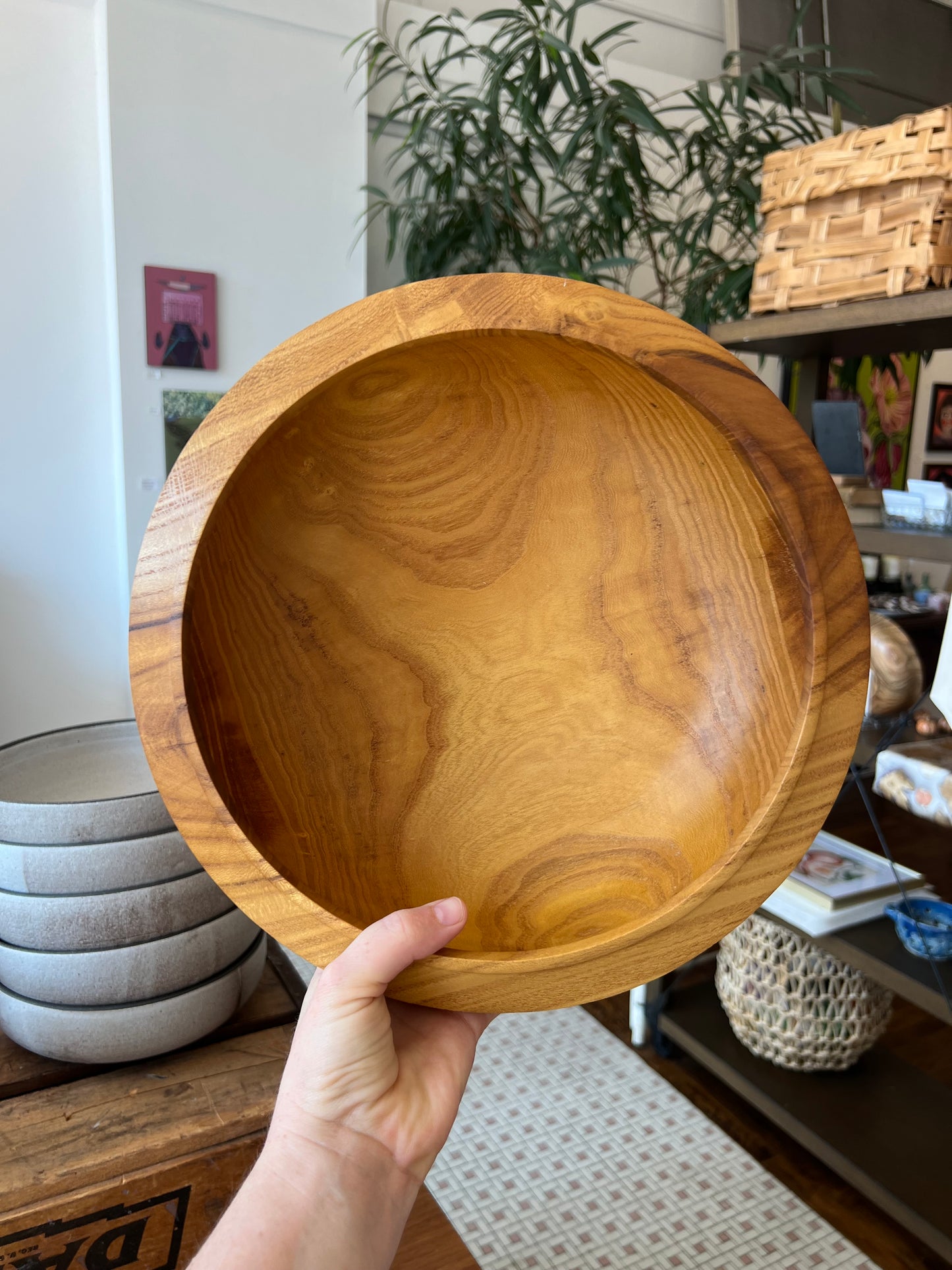 Wooden Bowl #9