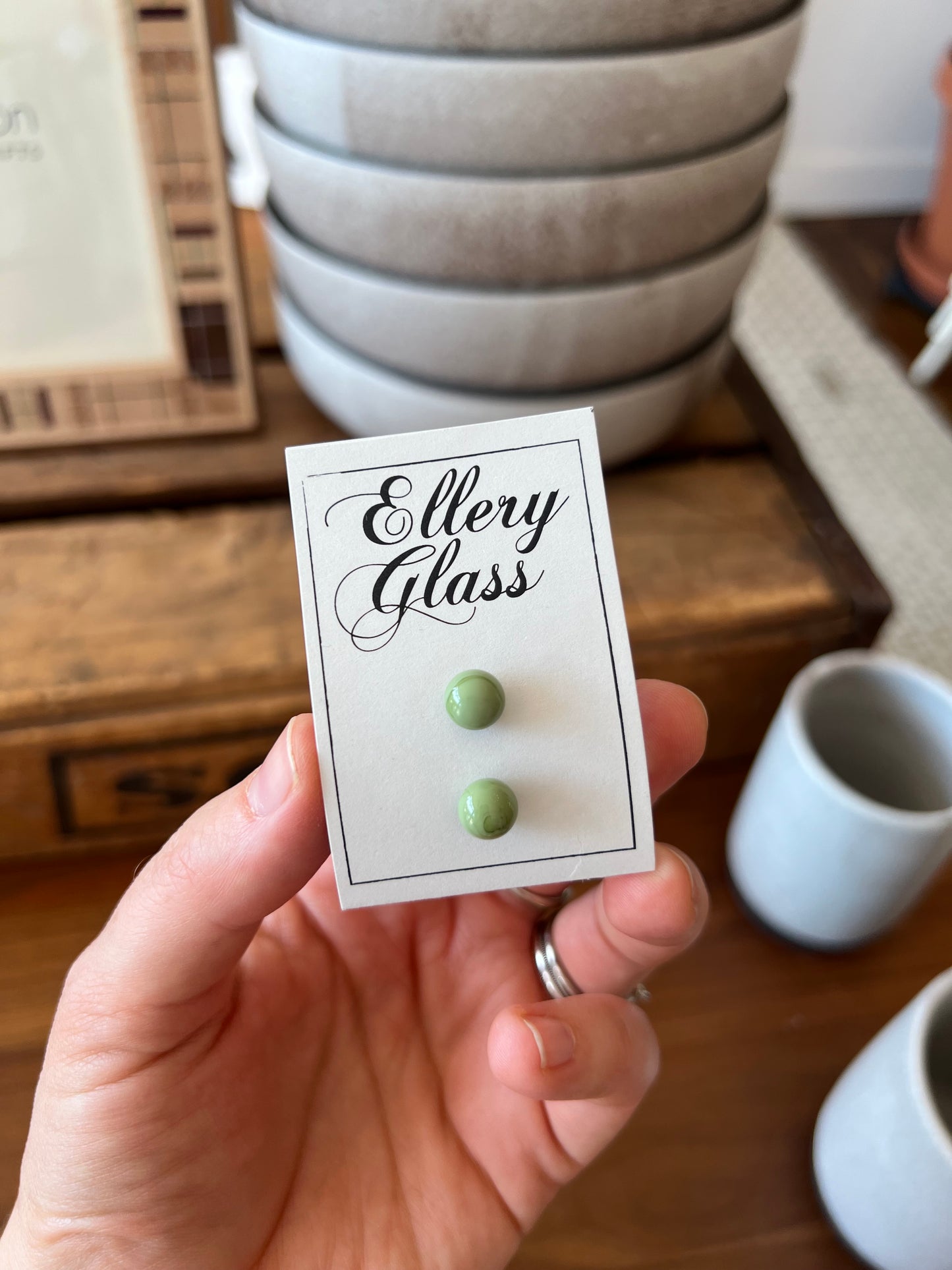 BEA Earrings - Green