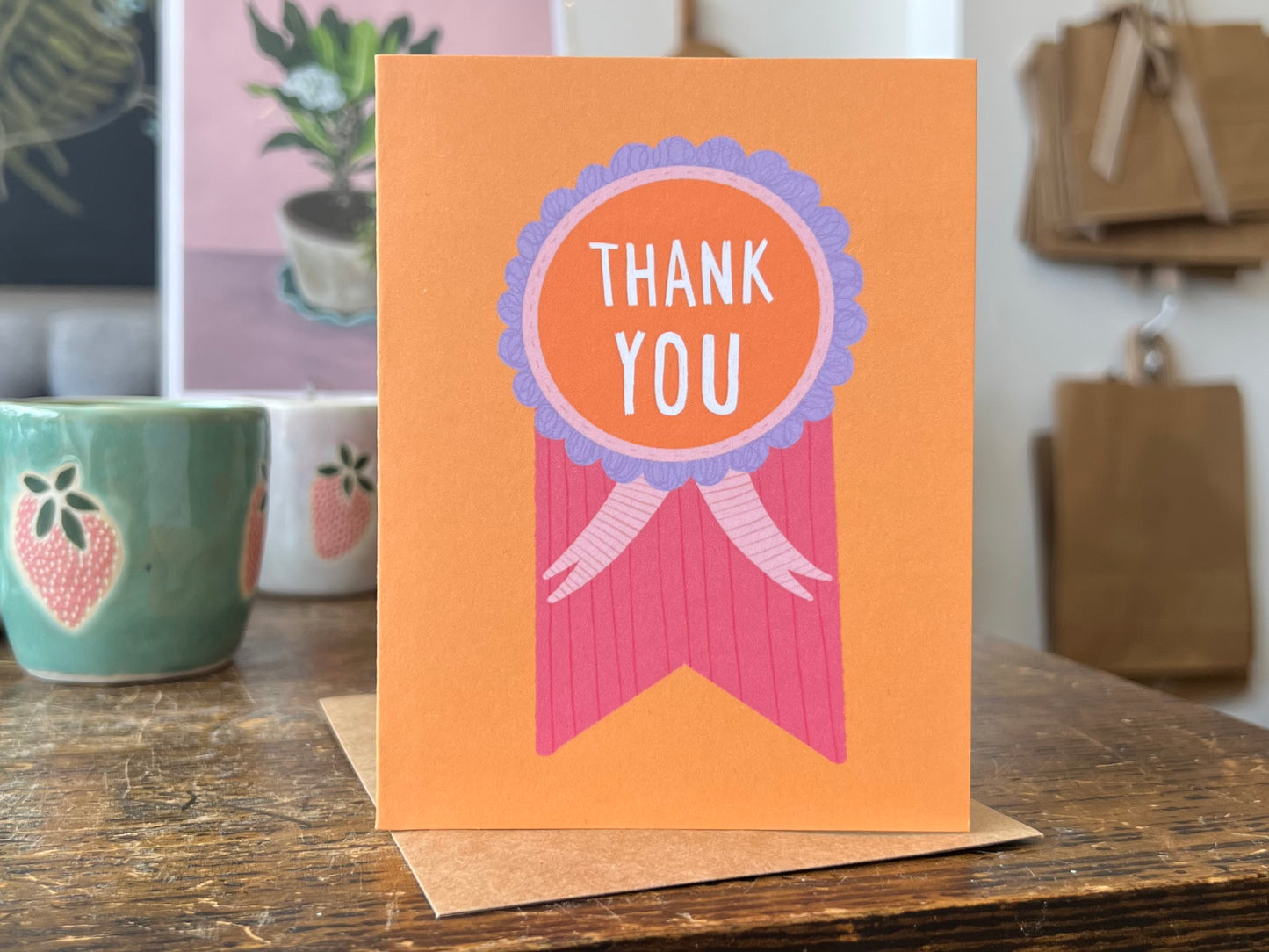 Thank You Greeting Card