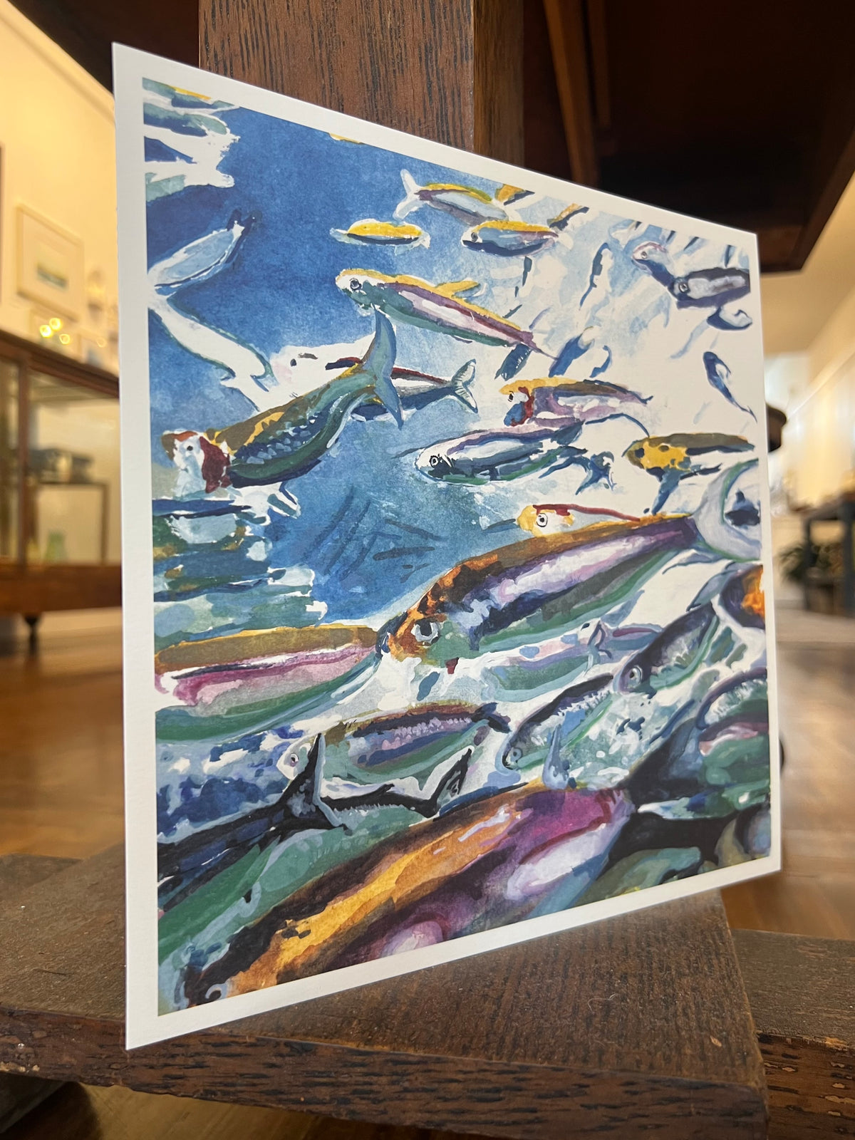 "Fish Swimming" - Print