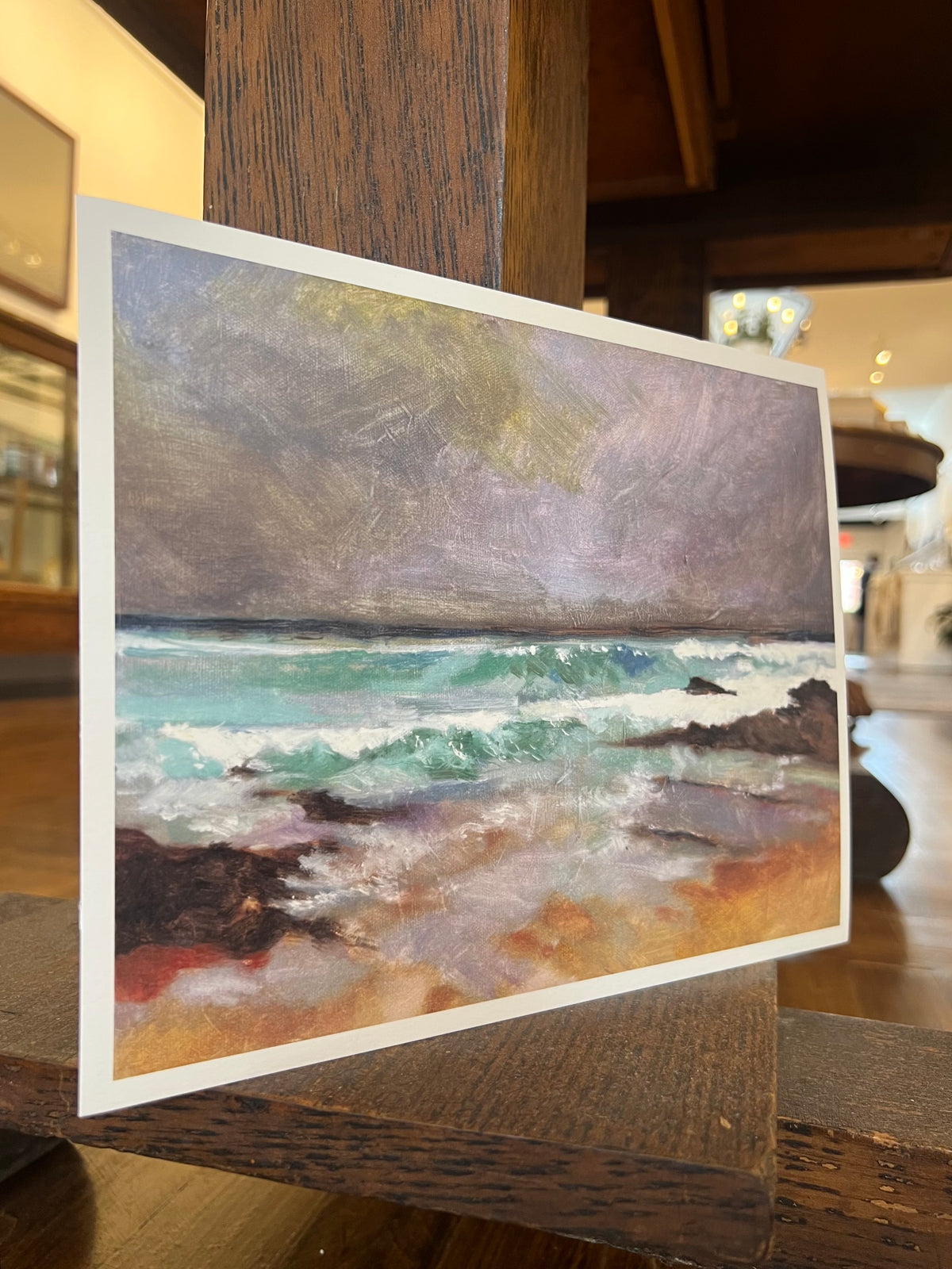 "Stormy Sea Landscape" - Print