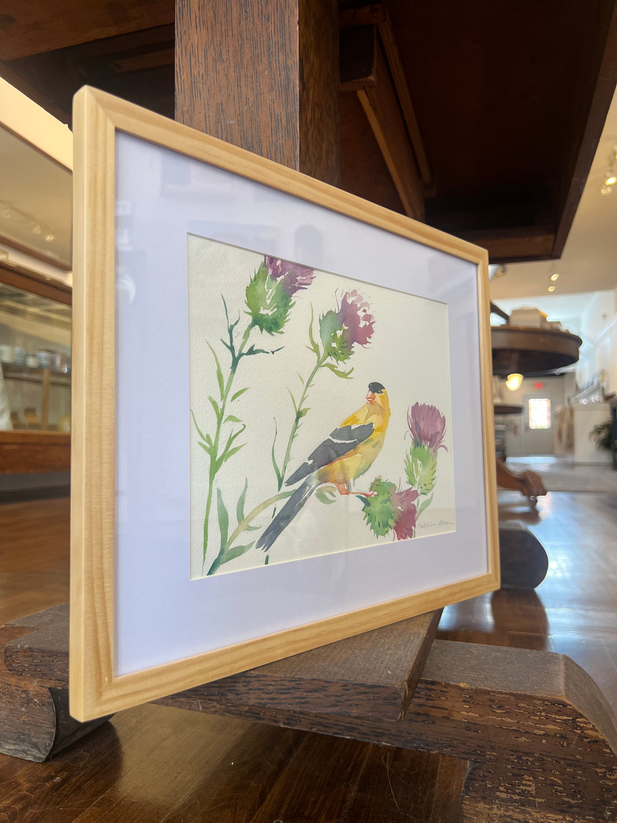 "Finch and Thistle" - Original Work