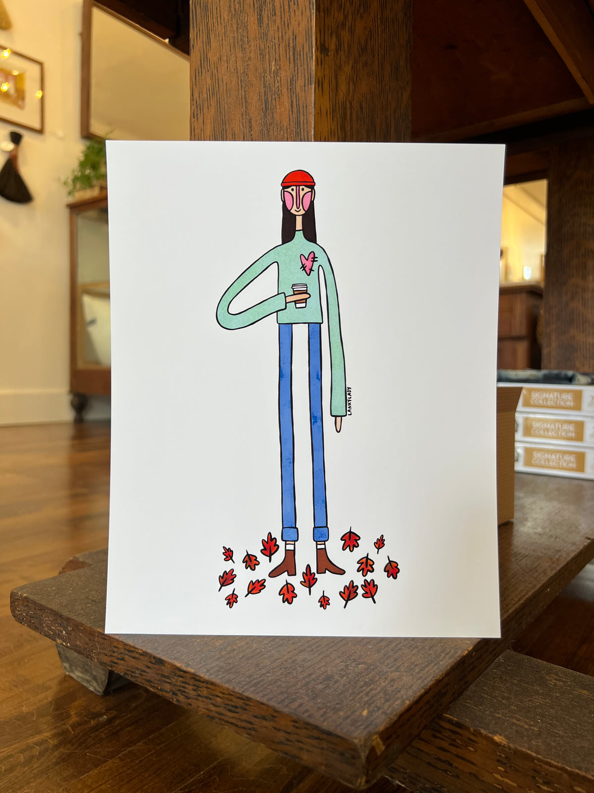 "Thinking About Fall" - Print