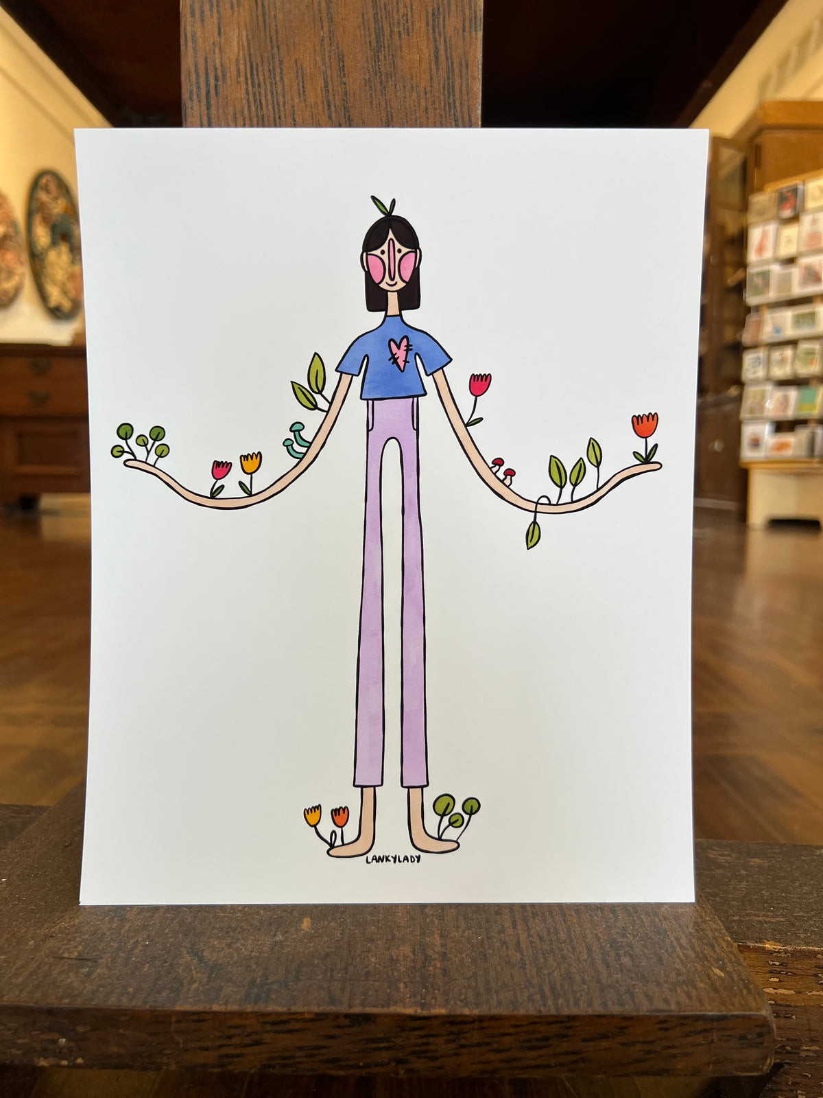 "Plant Lady" - Print