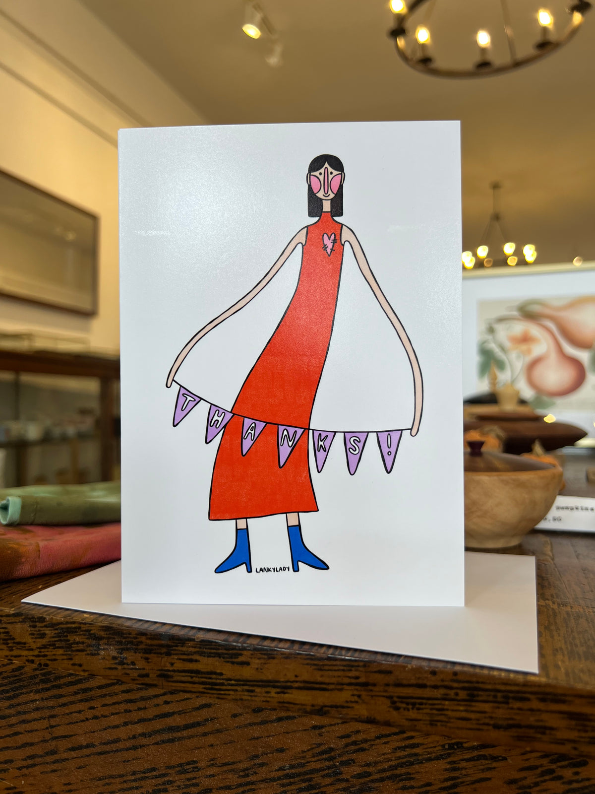 Thanks Greeting Card