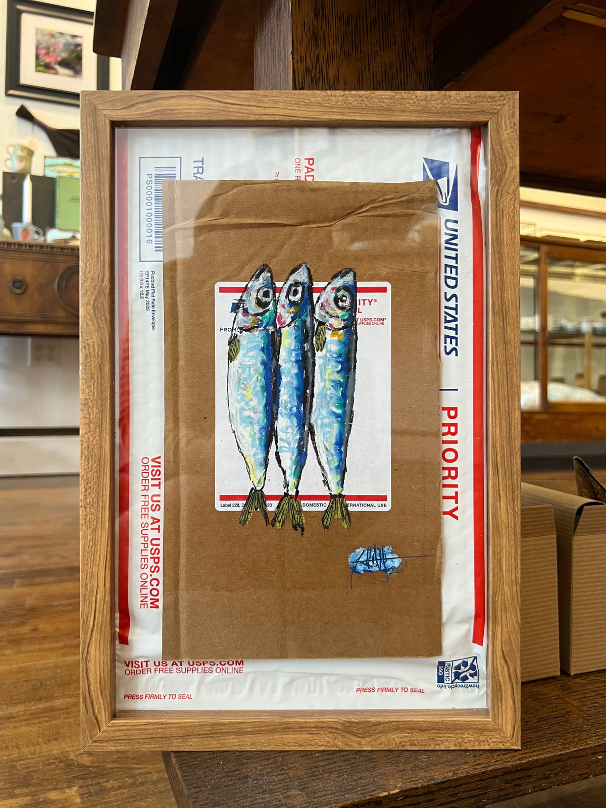 "Post Office Sardine" - Original Work