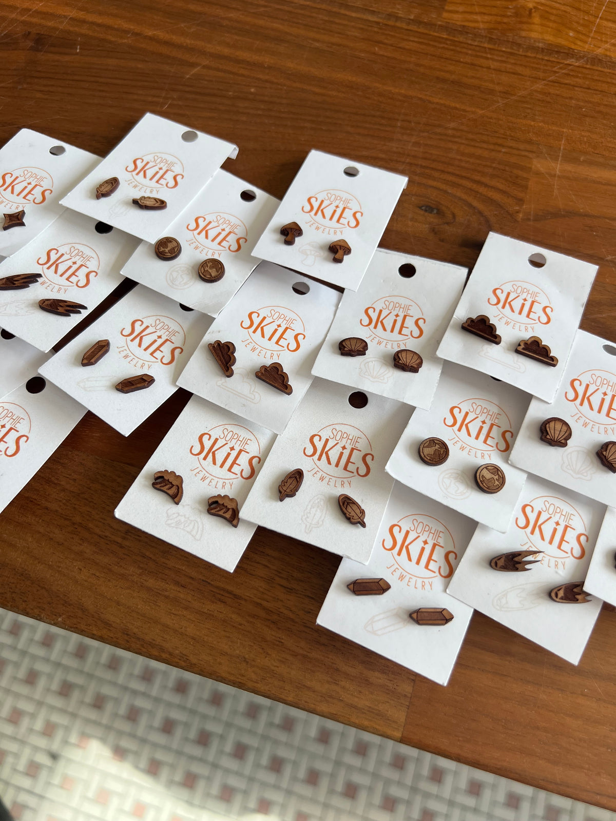 Wooden Earrings