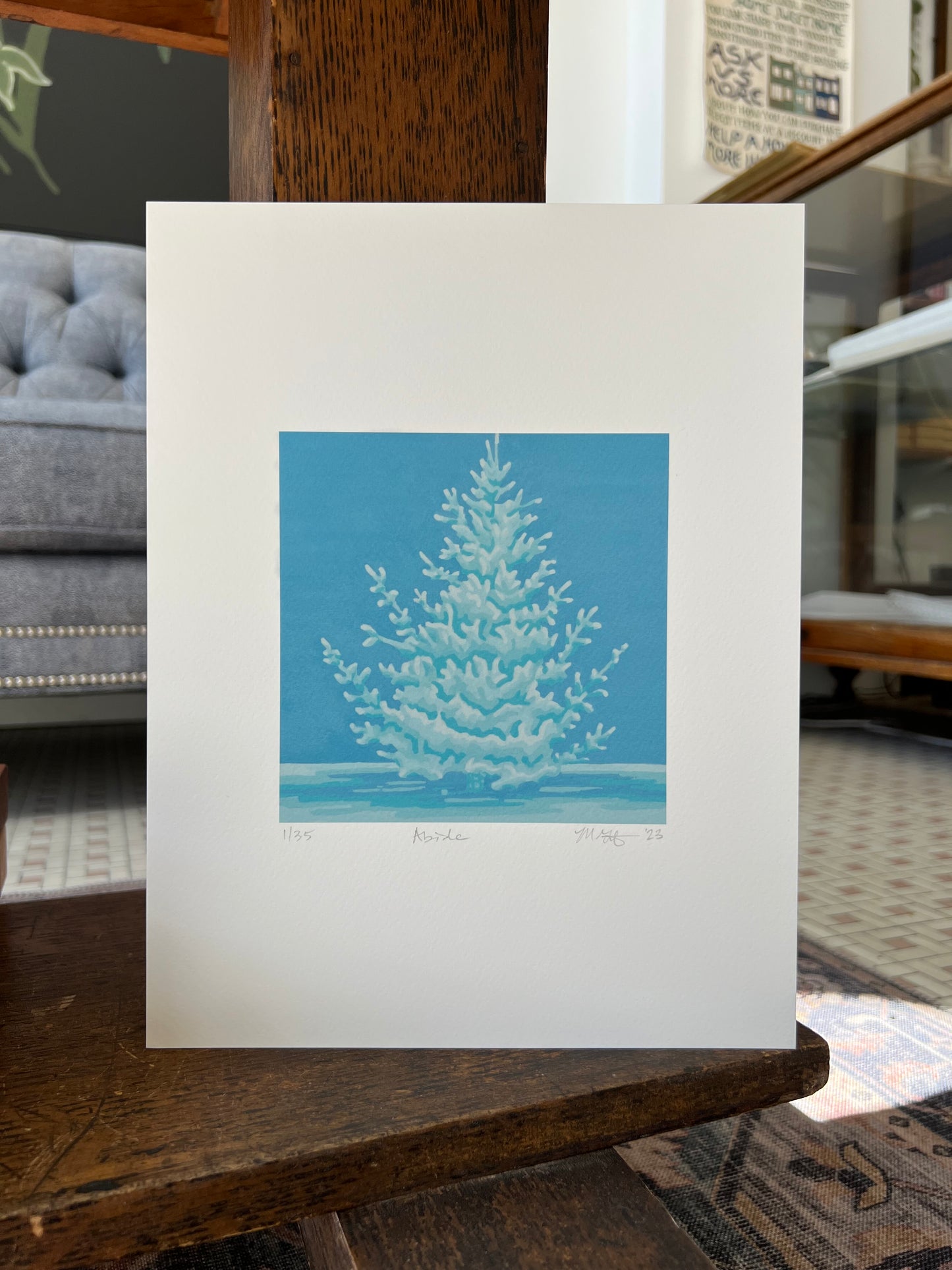 "Abide" - Print