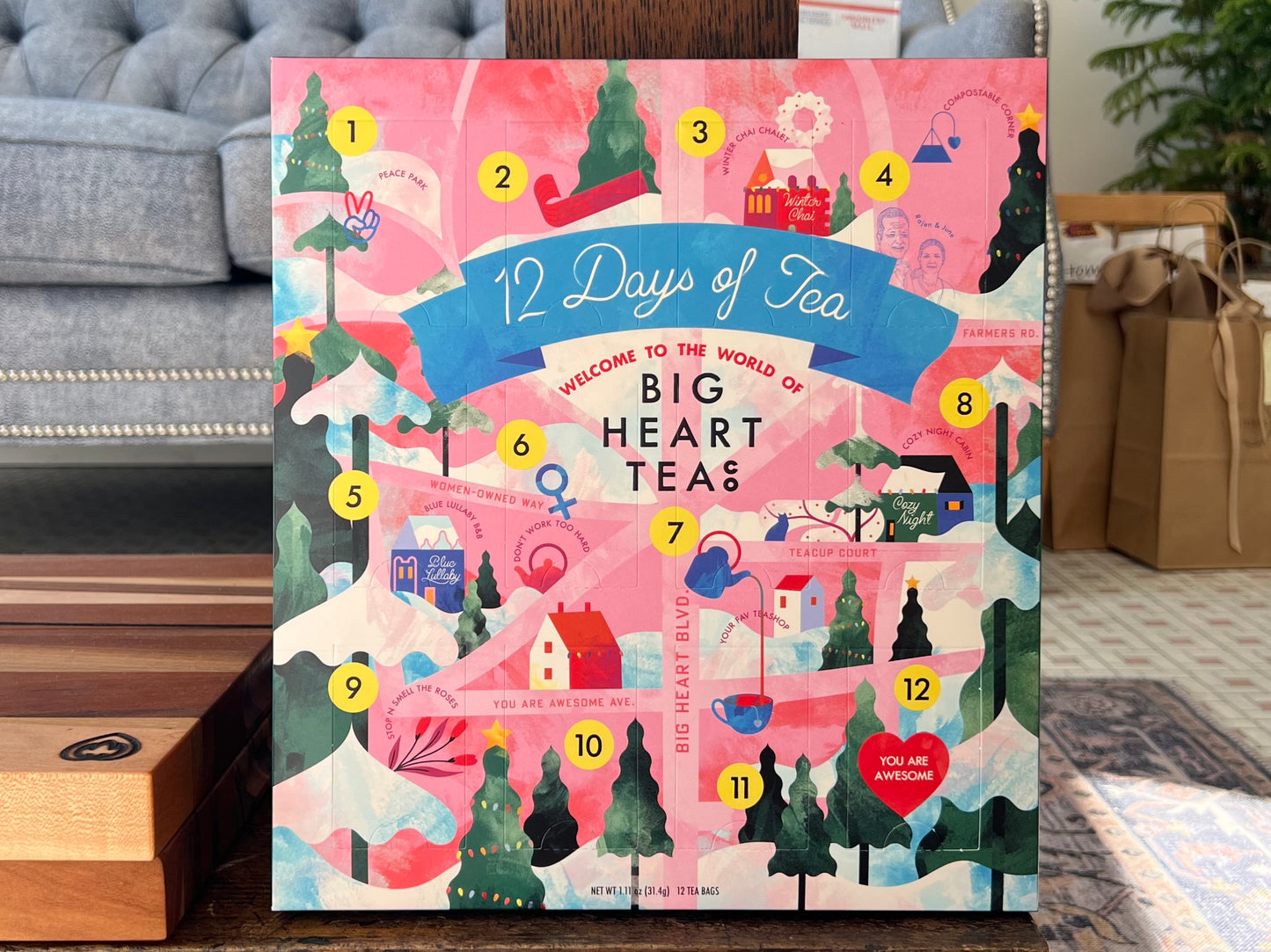 12 Days of Cozy Tea Advent