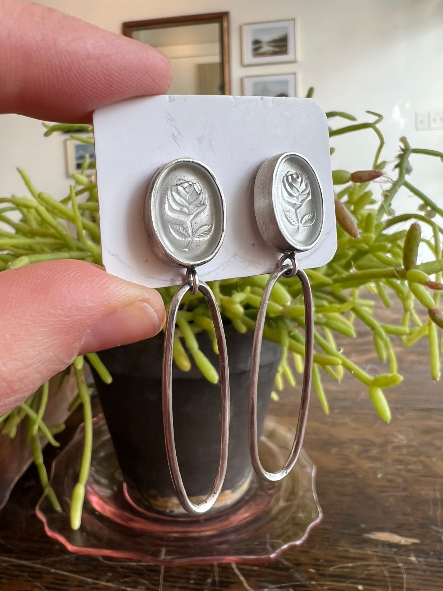 Vintage Dangle Studs