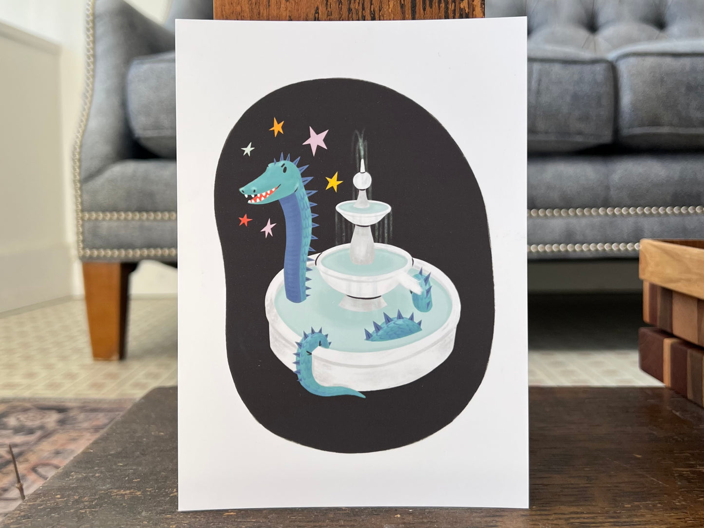 "Sea Monster" - Print