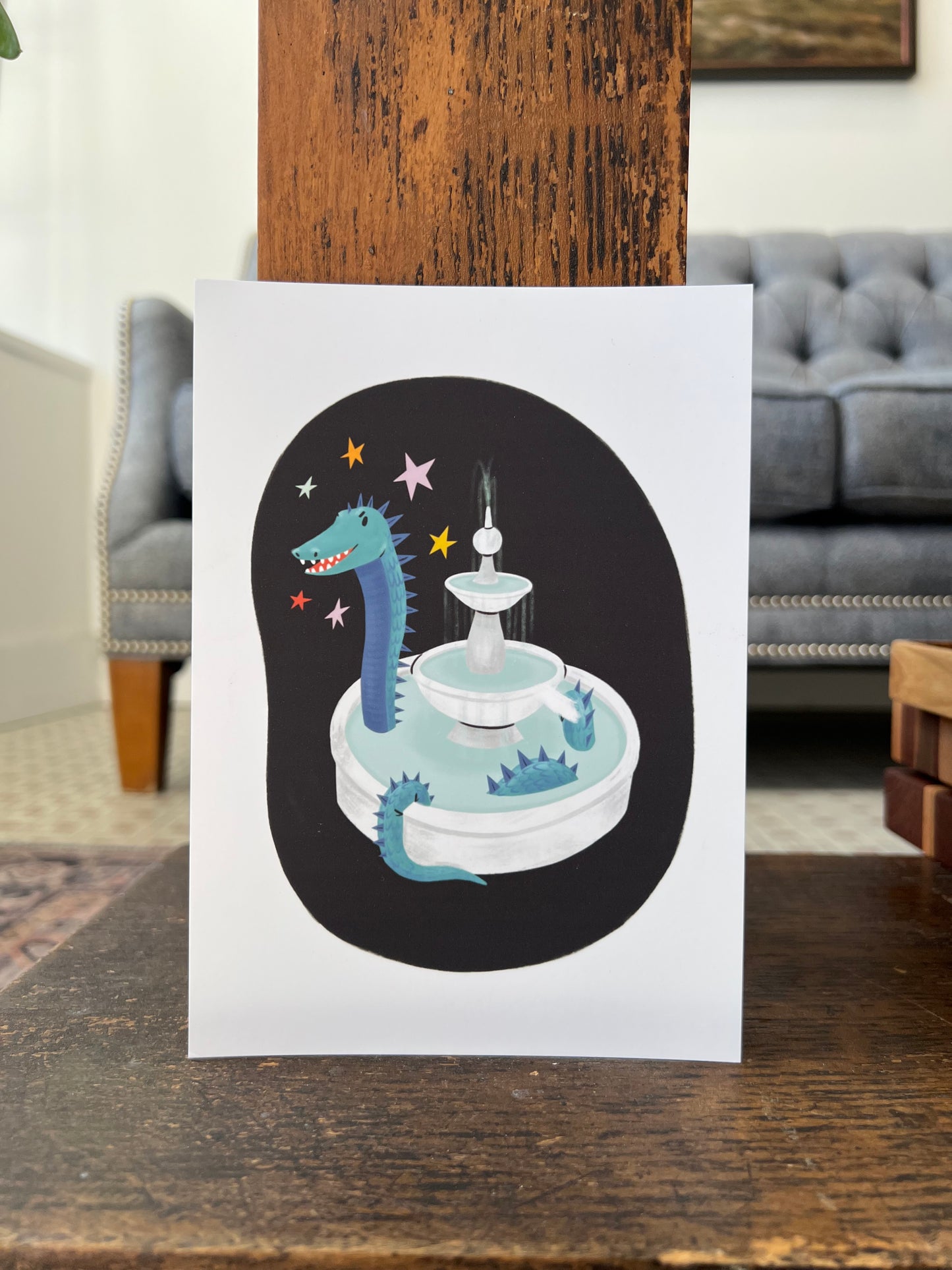 "Sea Monster" - Print