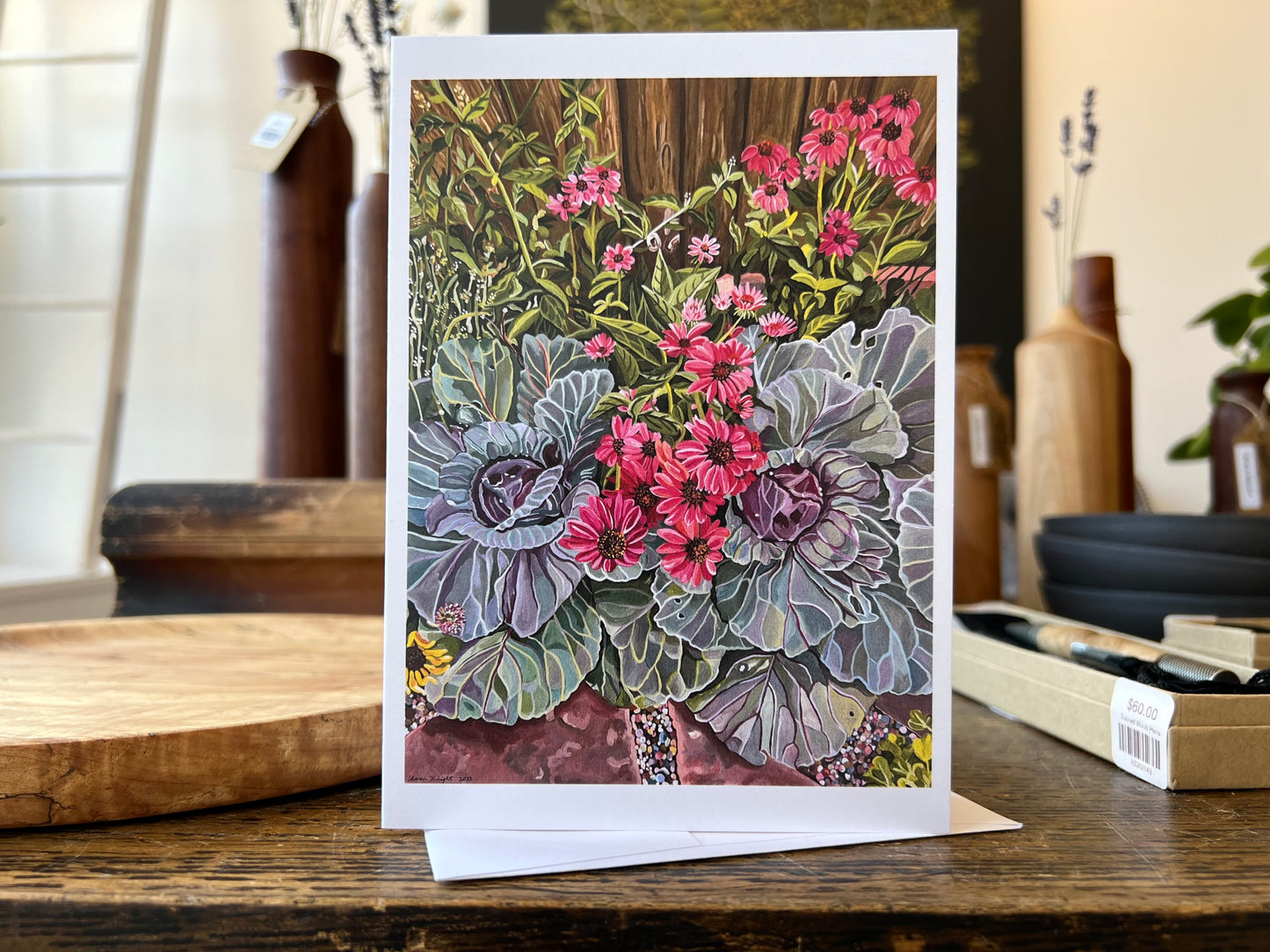 The Fence Line Greeting Card
