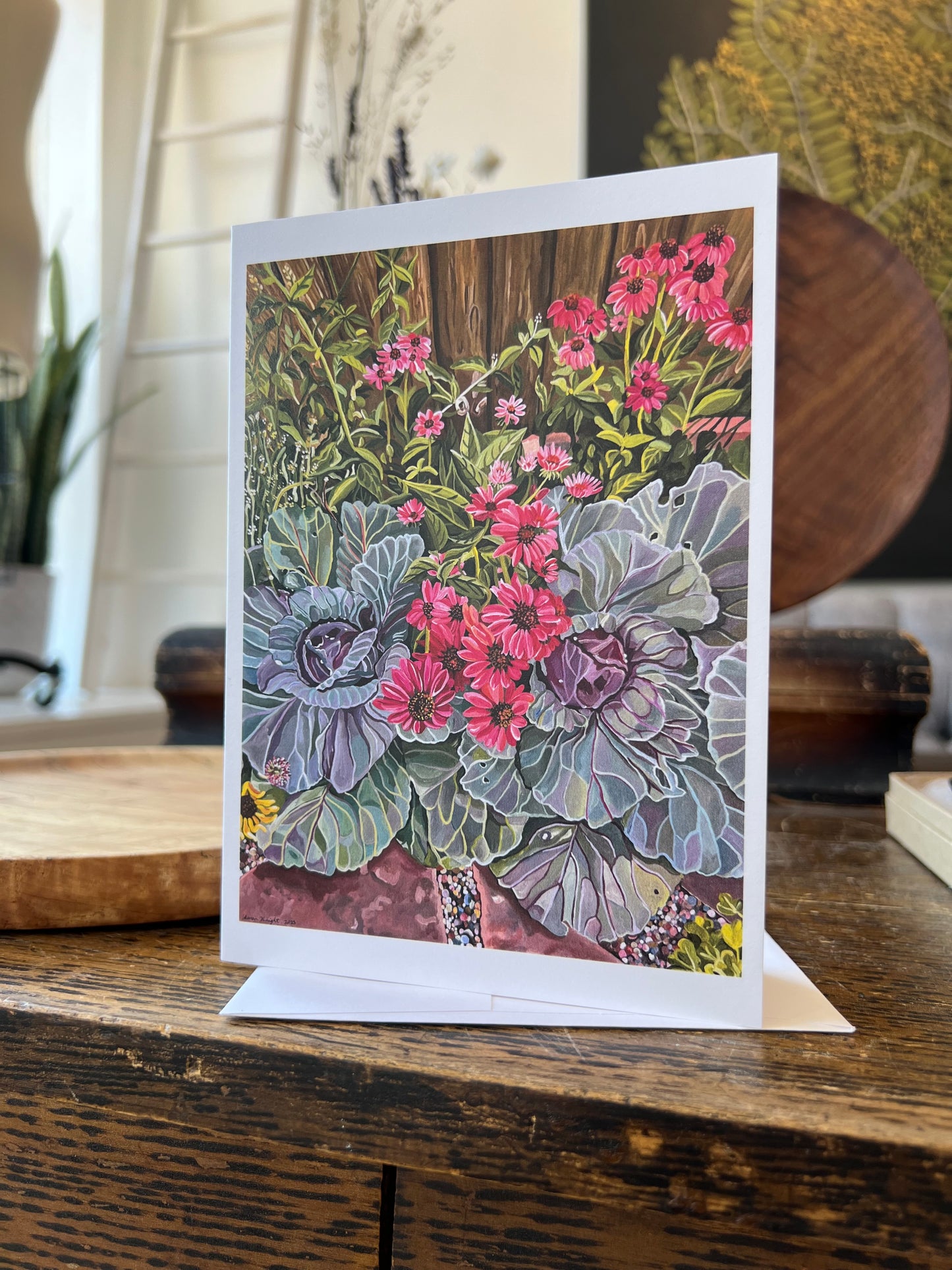 The Fence Line Greeting Card