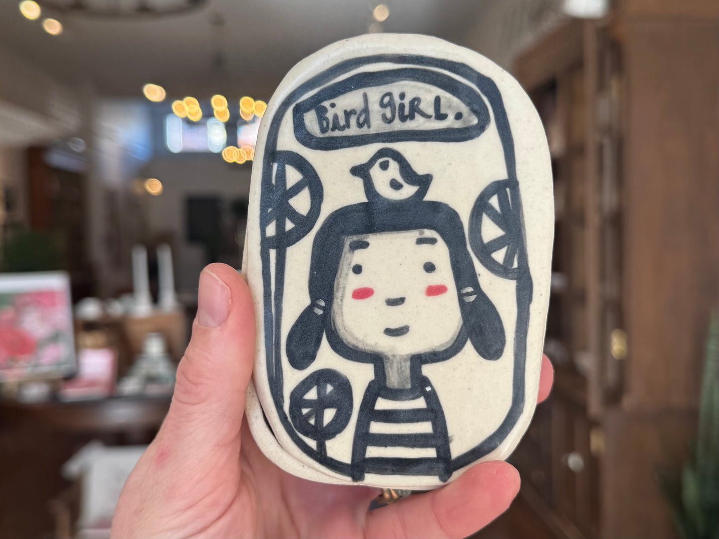 Girl Glasses - Handleless Mug