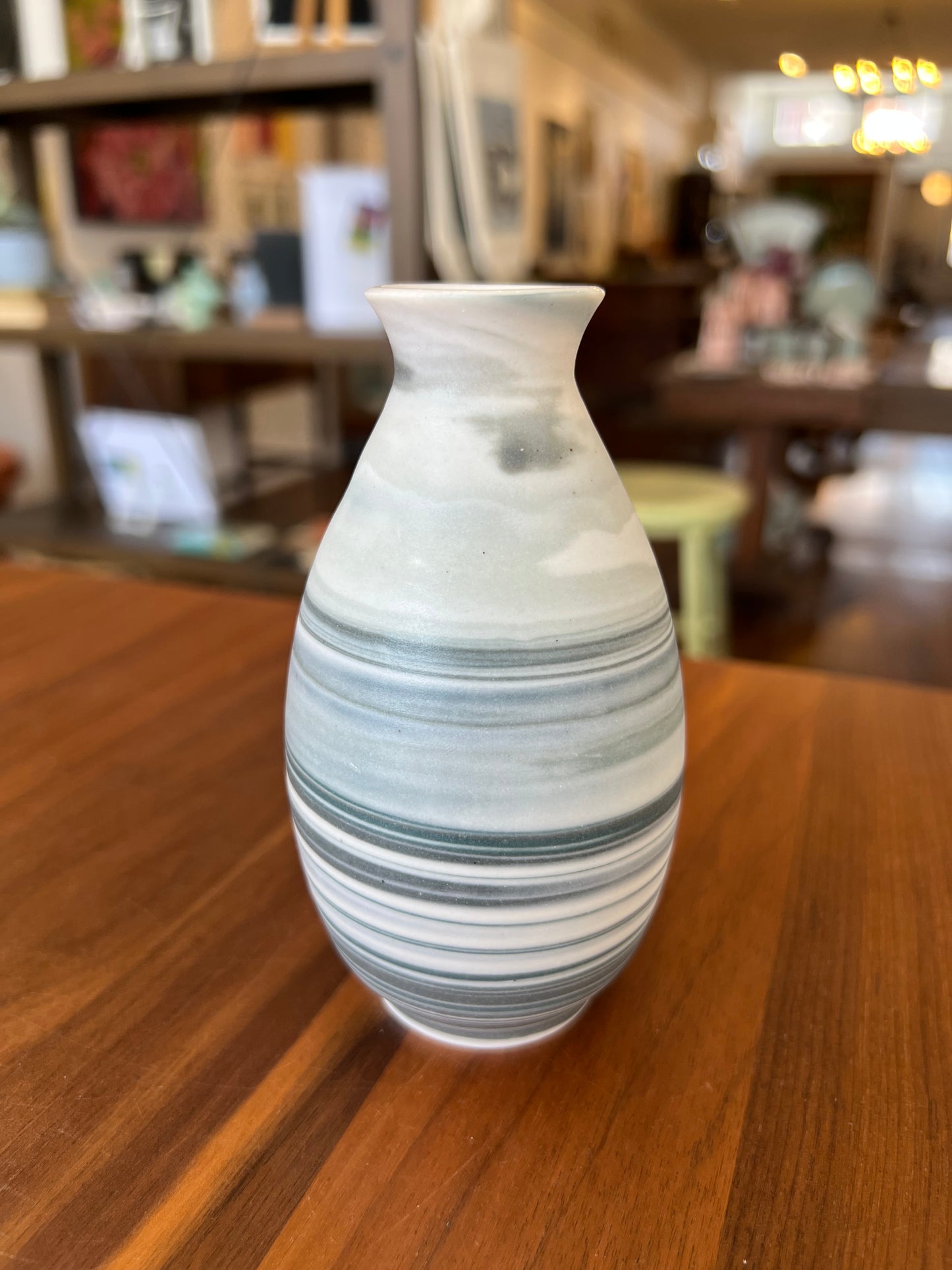 Marbled Bud Vase