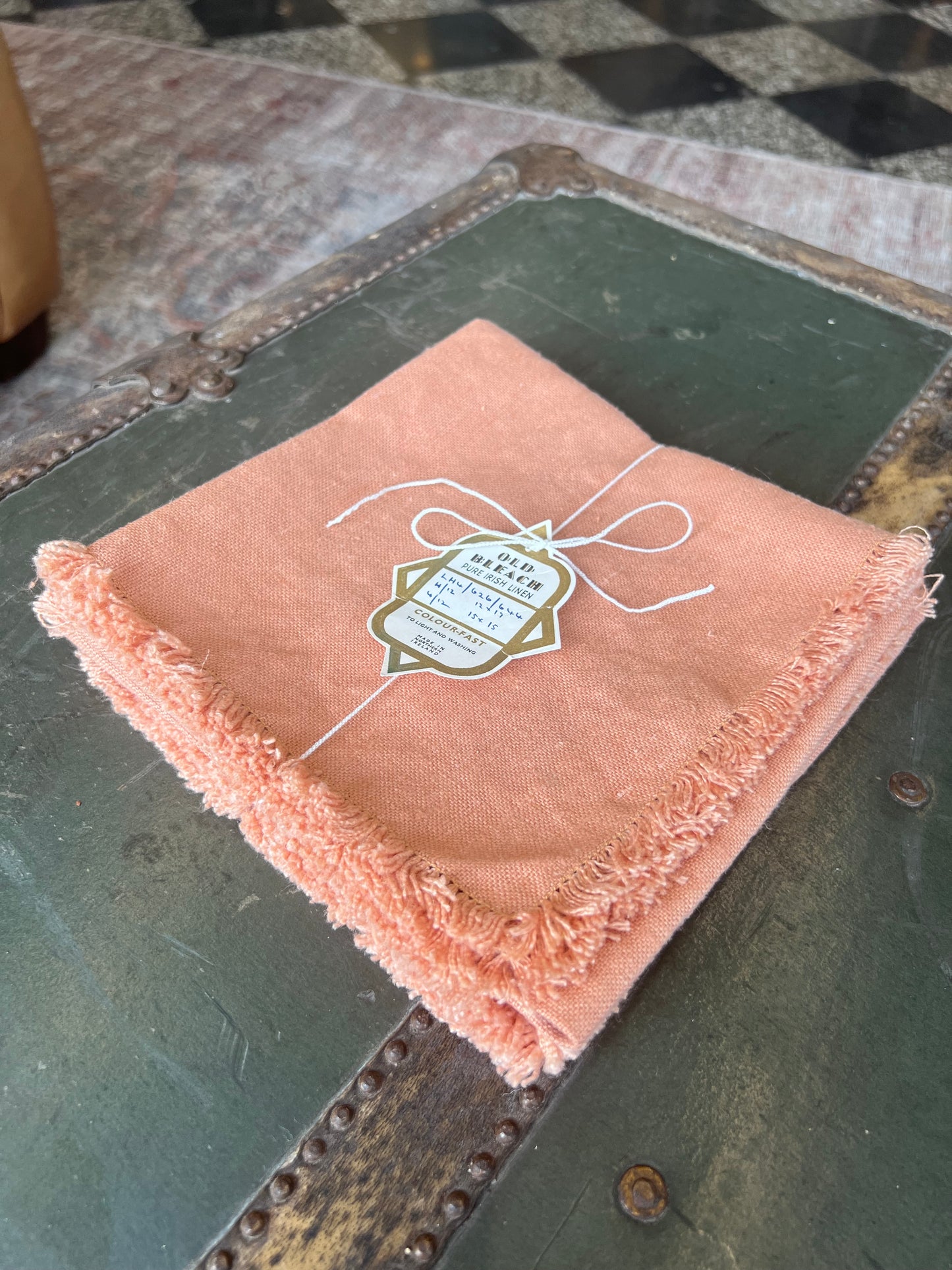 Vintage Linen Napkins (4)