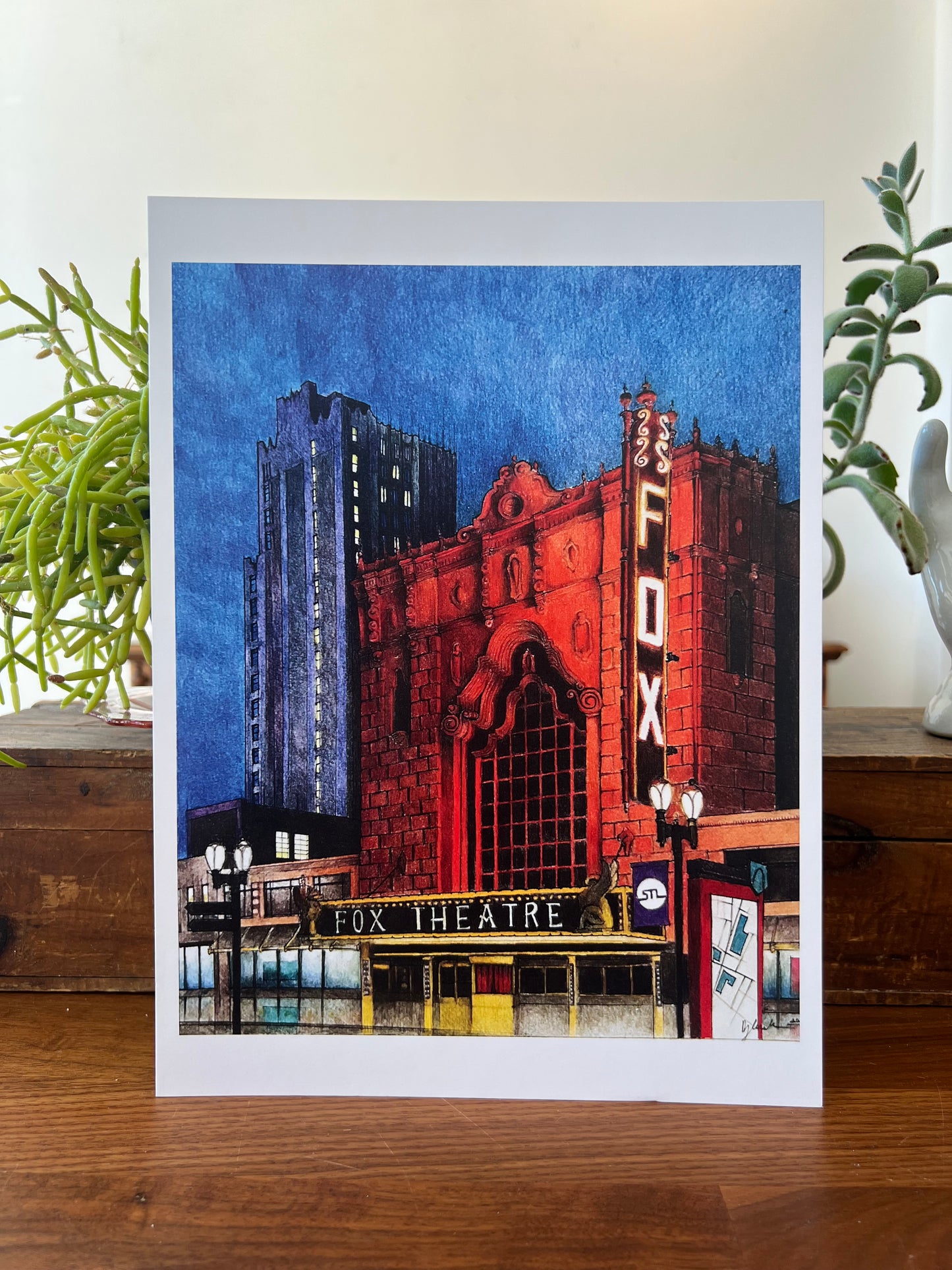 "Fox Theatre" - Print