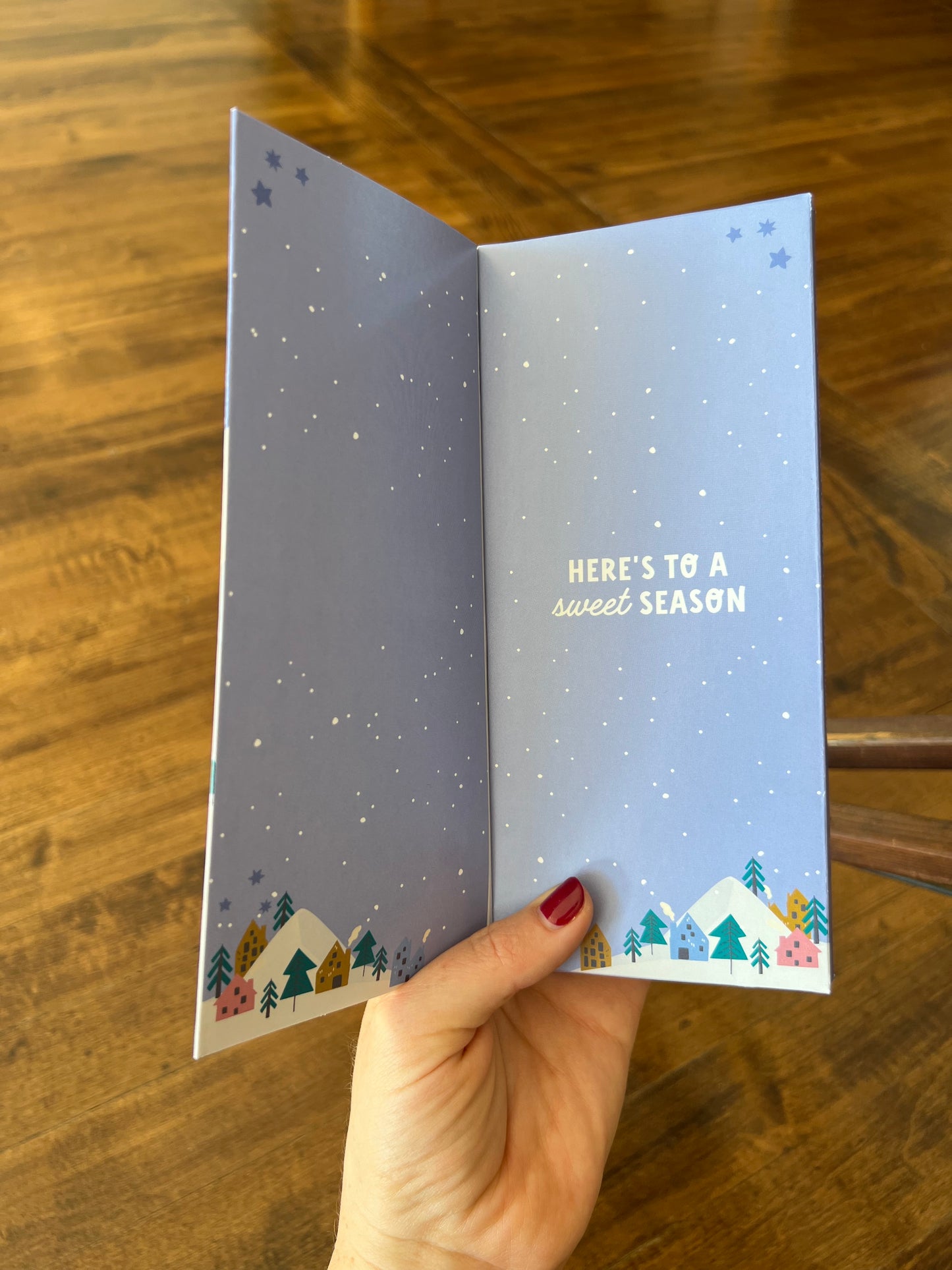 Peace, Love, and Chocolate Chocolate Card