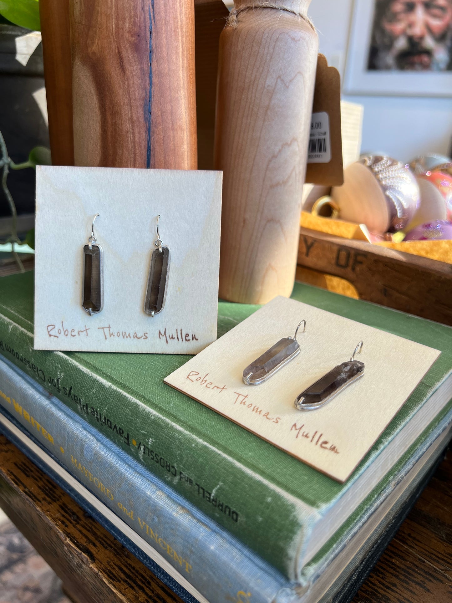 Smoky Quartz Drop Earrings