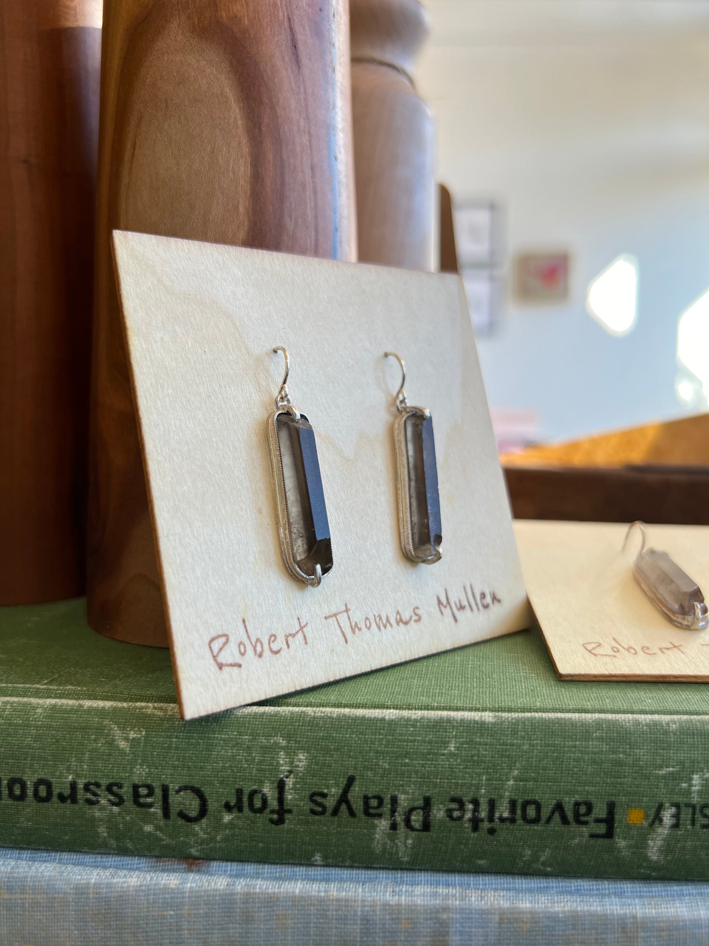 Smoky Quartz Drop Earrings